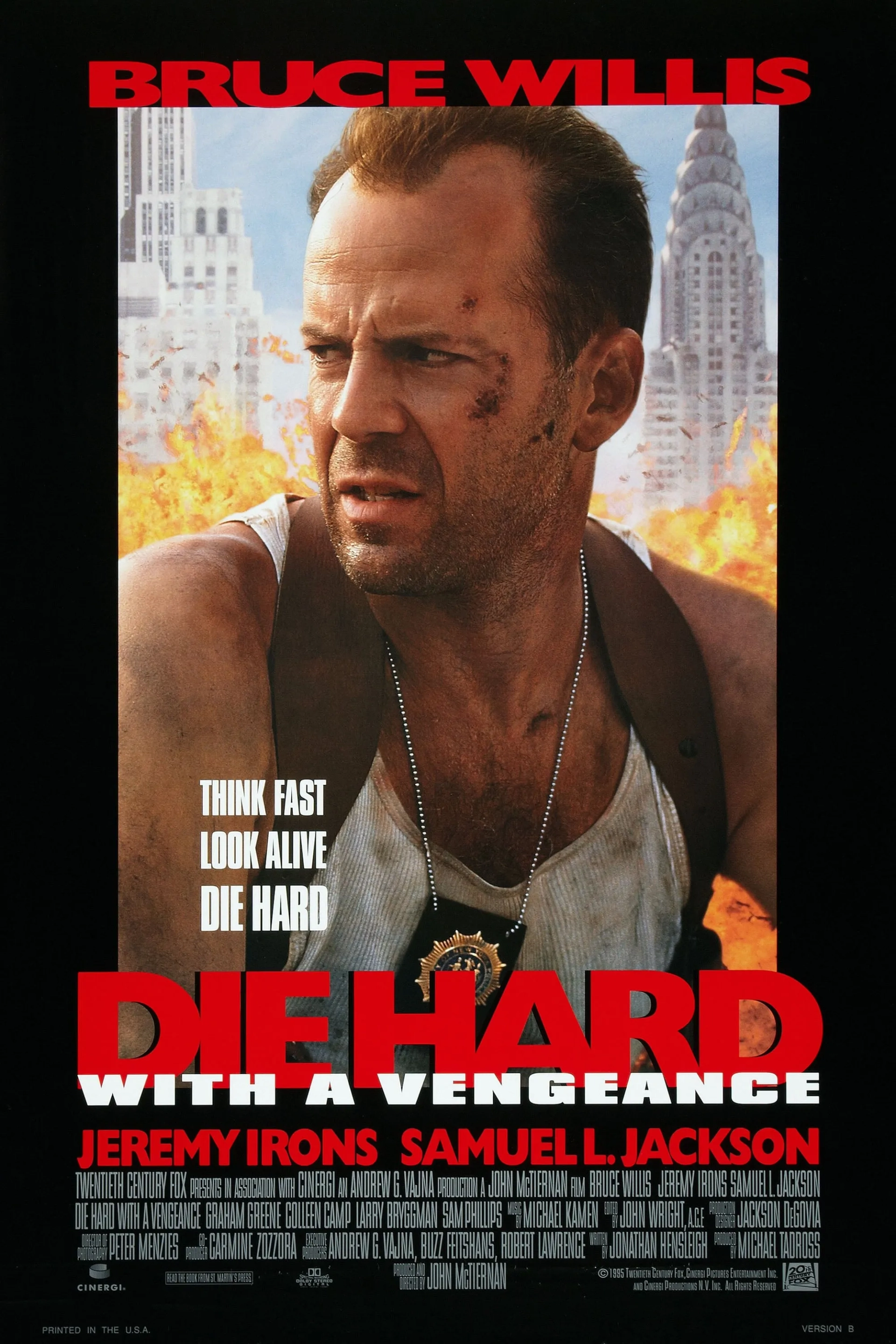 Bruce Willis in Die Hard with a Vengeance (1995)