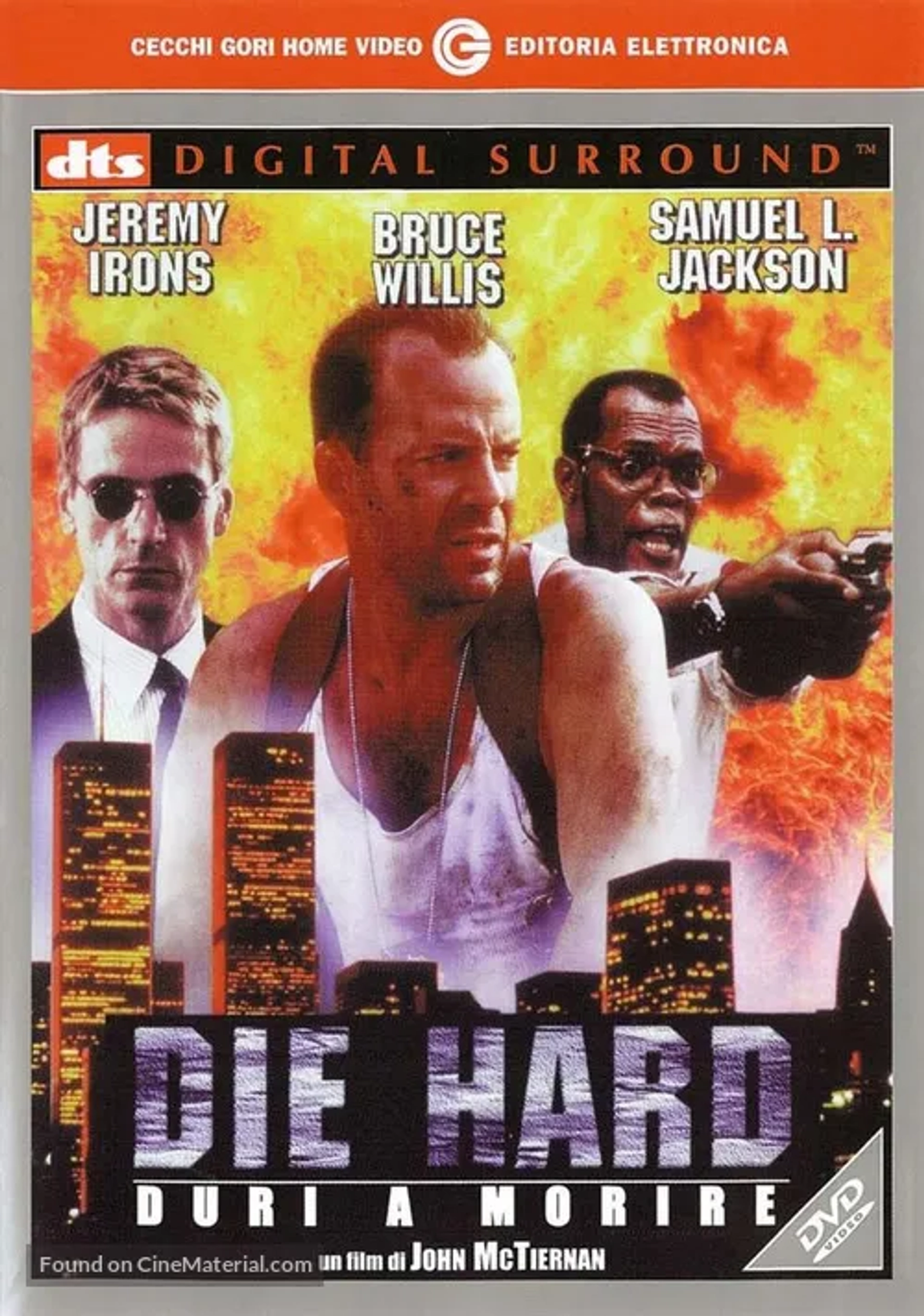 Samuel L. Jackson, Bruce Willis, and Jeremy Irons in Die Hard with a Vengeance (1995)