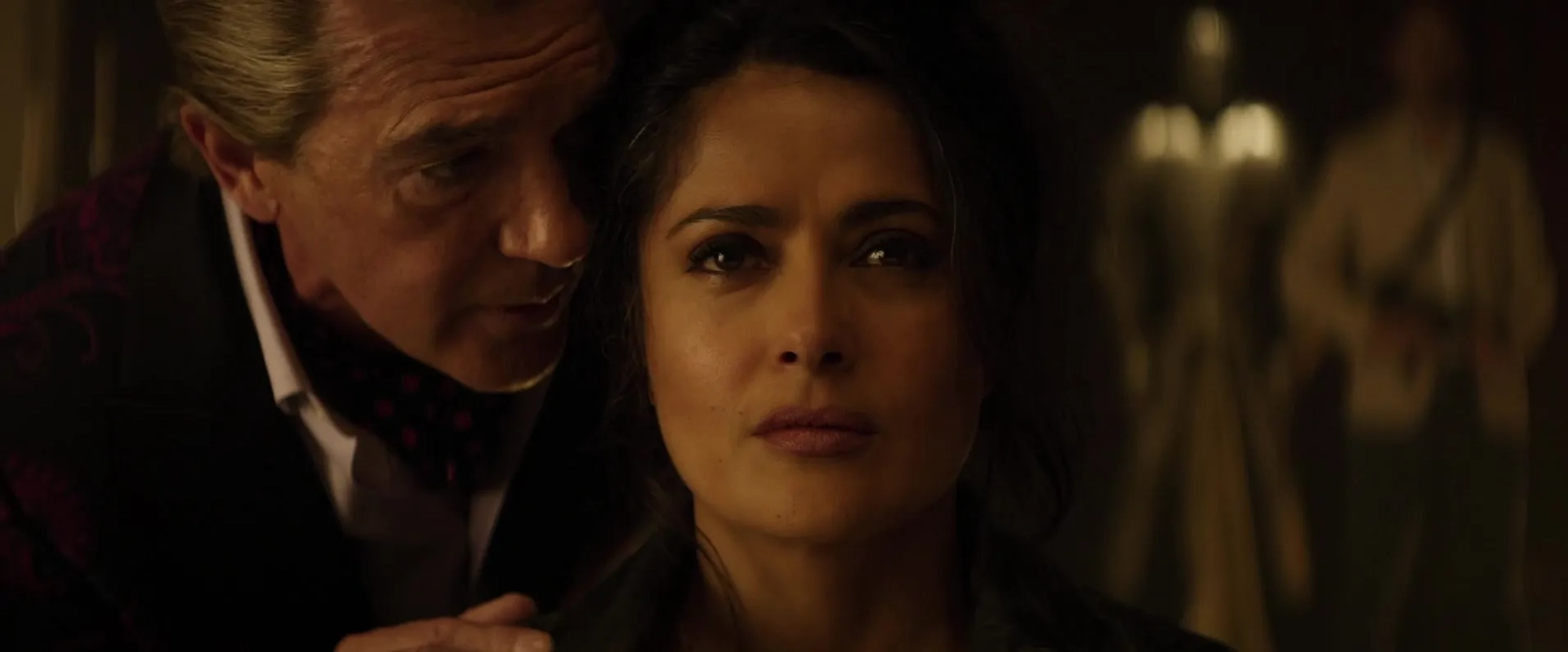 Antonio Banderas and Salma Hayek in Hitman's Wife's Bodyguard (2021)