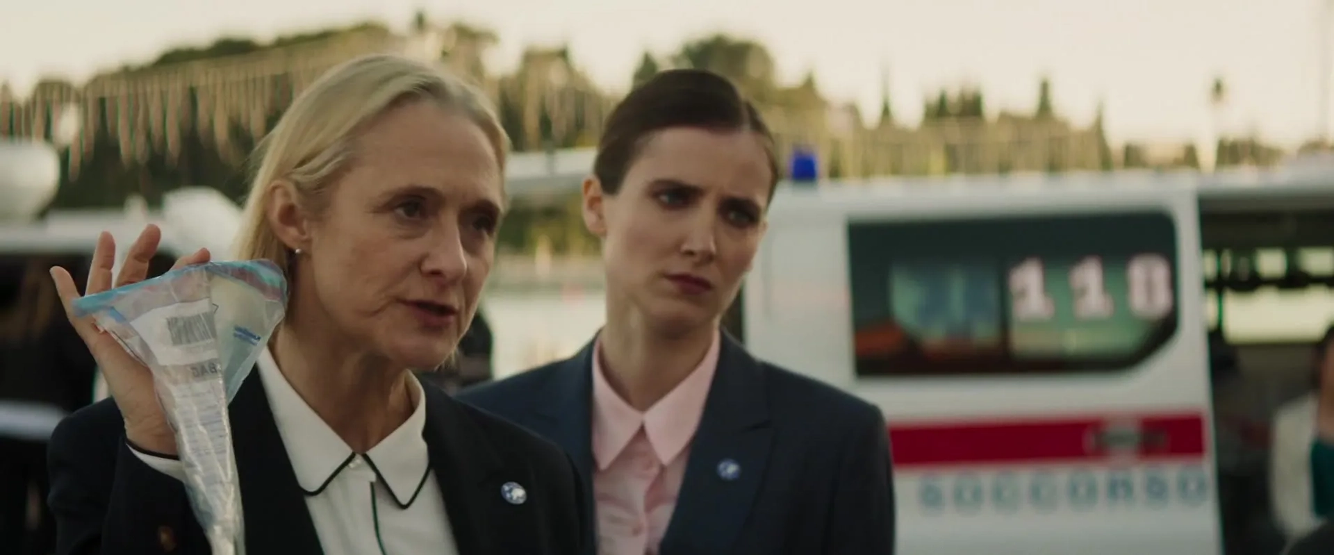 Caroline Goodall and Didi Anderson in Hitman's Wife's Bodyguard (2021)