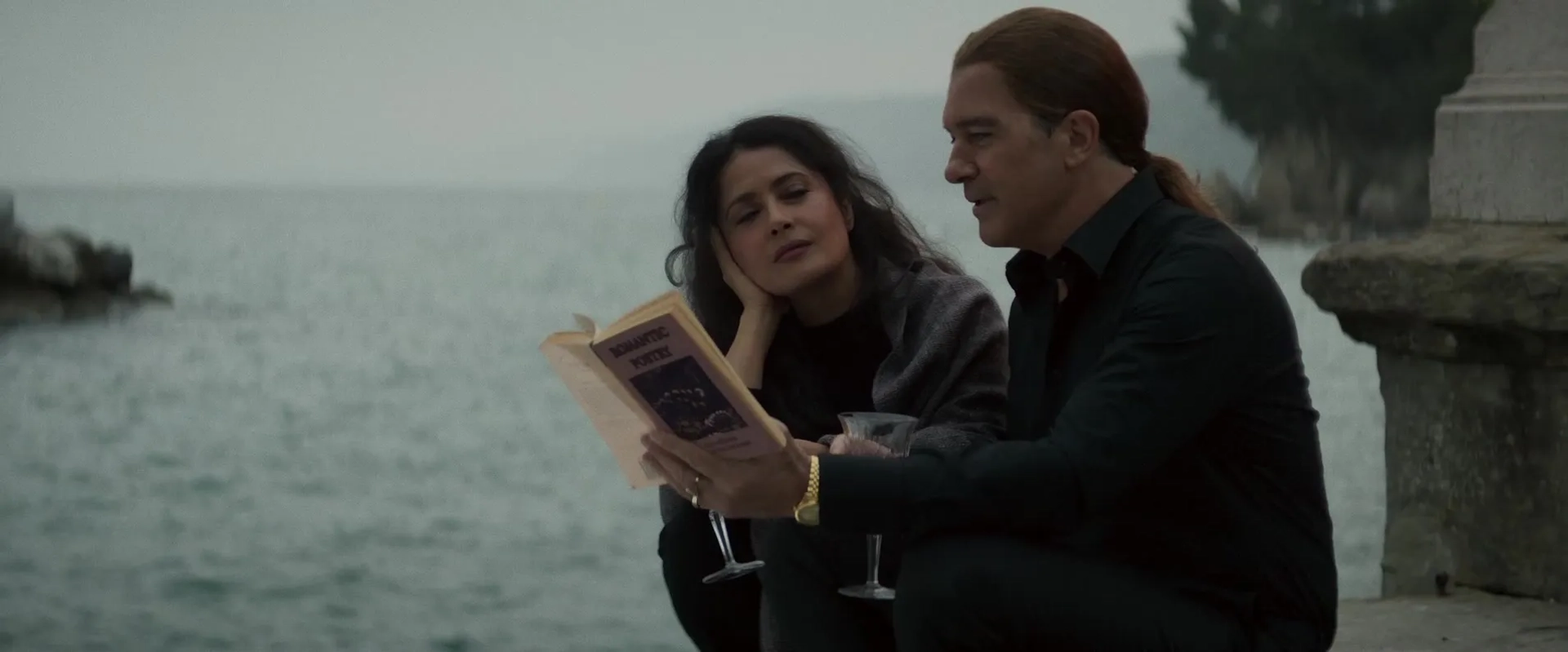 Antonio Banderas and Salma Hayek in Hitman's Wife's Bodyguard (2021)