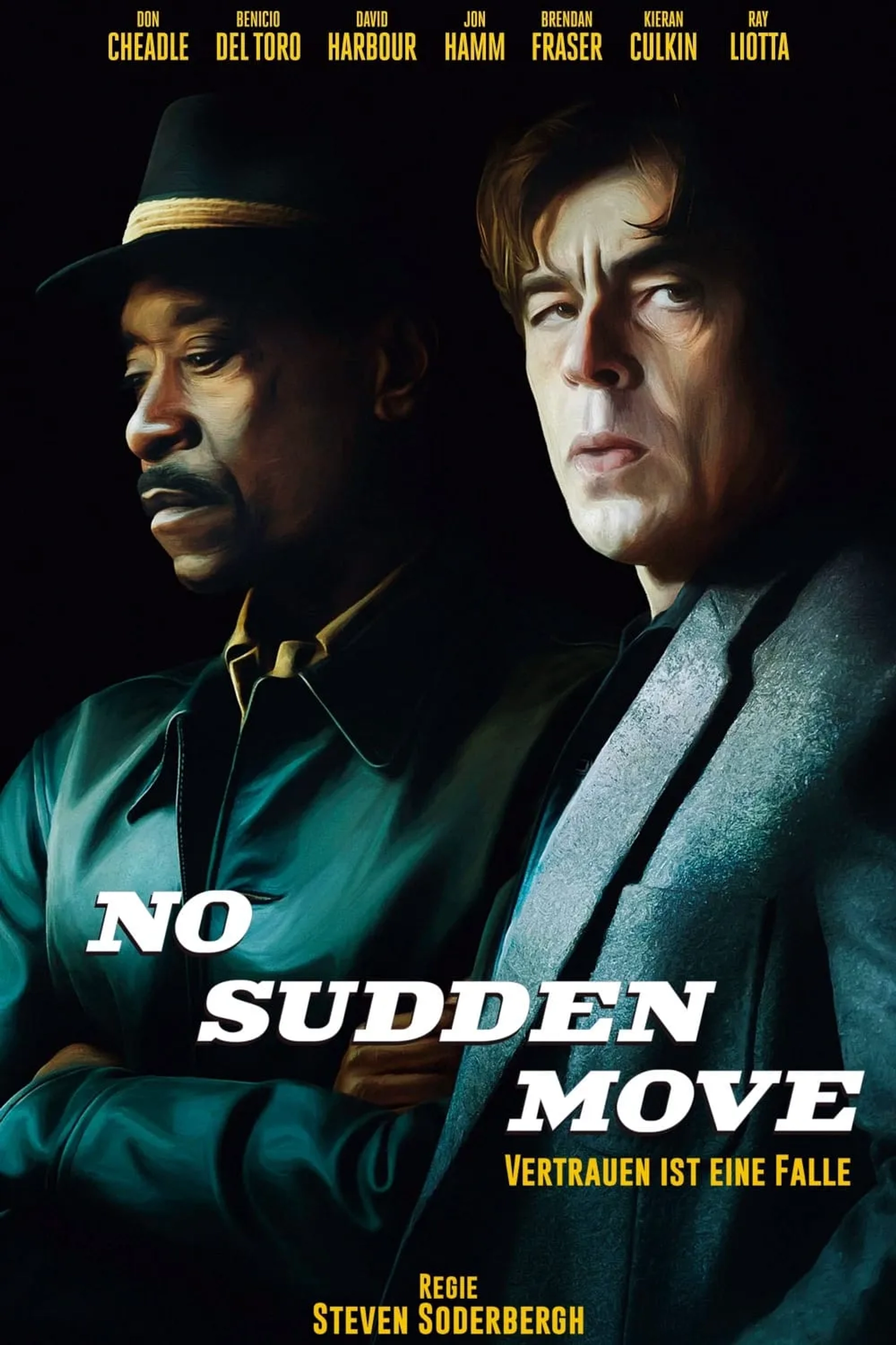 Don Cheadle and Benicio Del Toro in No Sudden Move (2021)