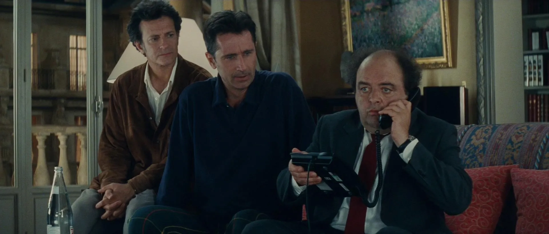 Francis Huster, Thierry Lhermitte, and Jacques Villeret in Le Dîner de Cons (1998)