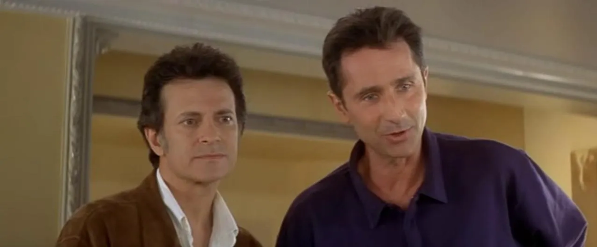 Francis Huster and Thierry Lhermitte in Le Dîner de Cons (1998)