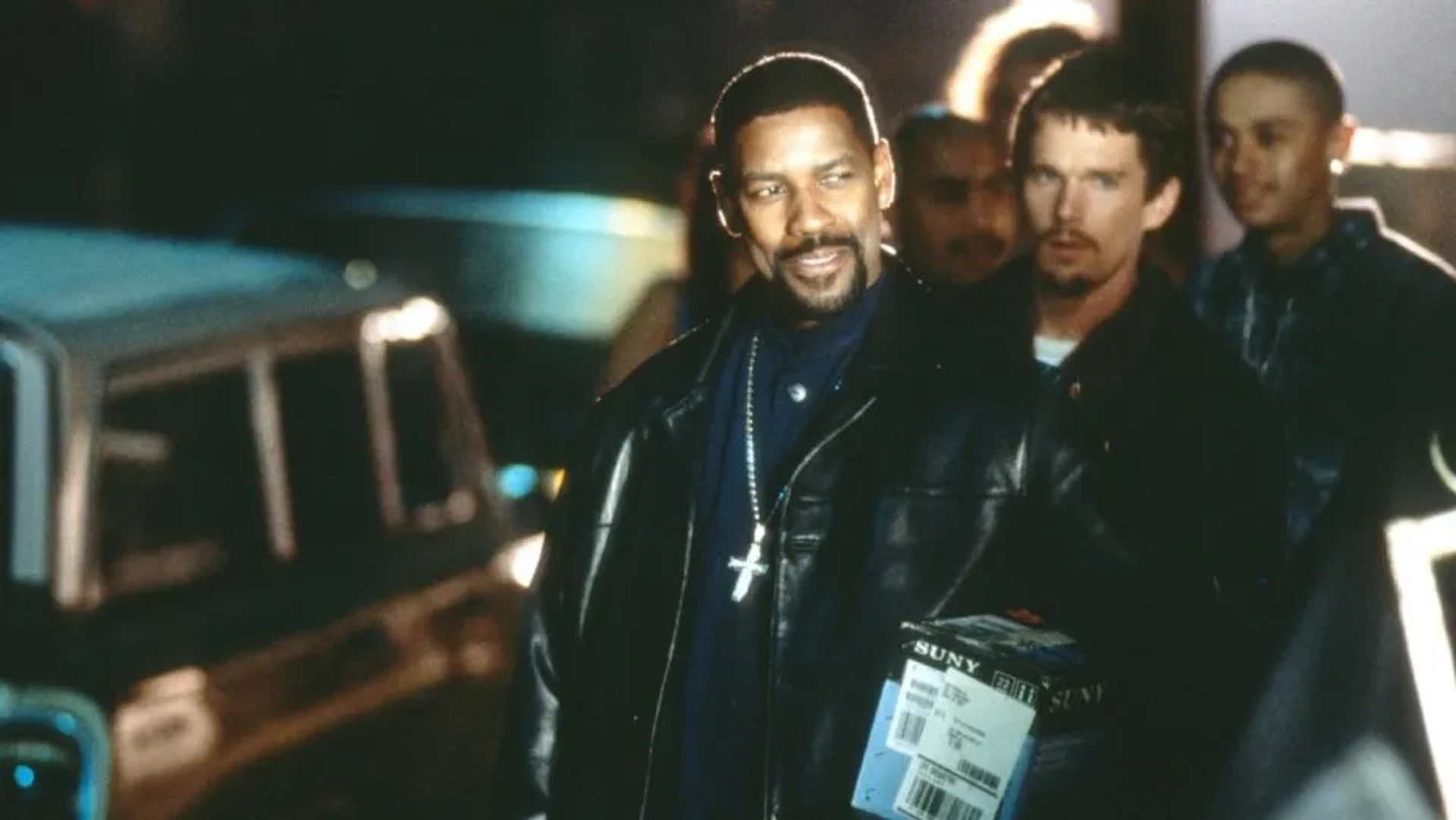 Ethan Hawke and Denzel Washington in Training Day (2001)