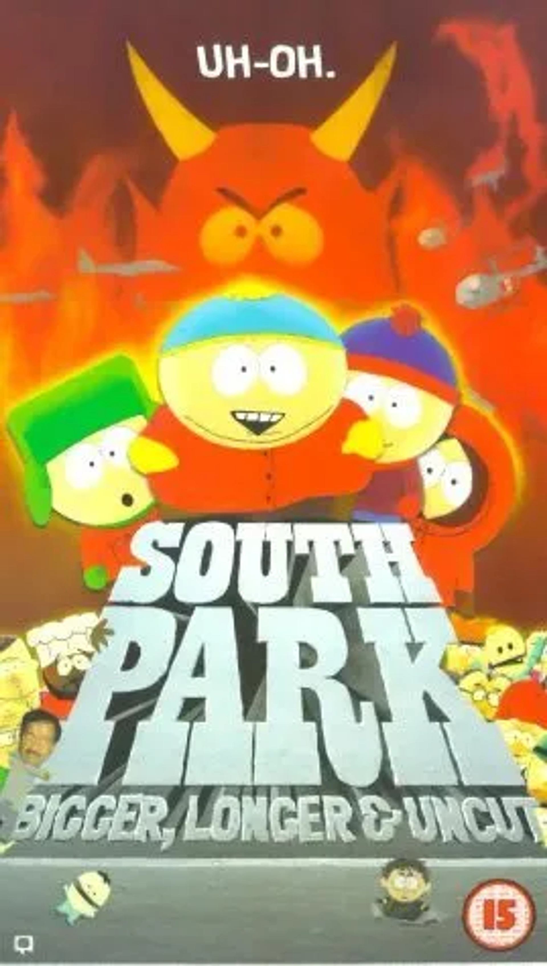 Matt Stone, Isaac Hayes, Trey Parker, and Mary Kay Bergman in South Park: Bigger, Longer & Uncut (1999)