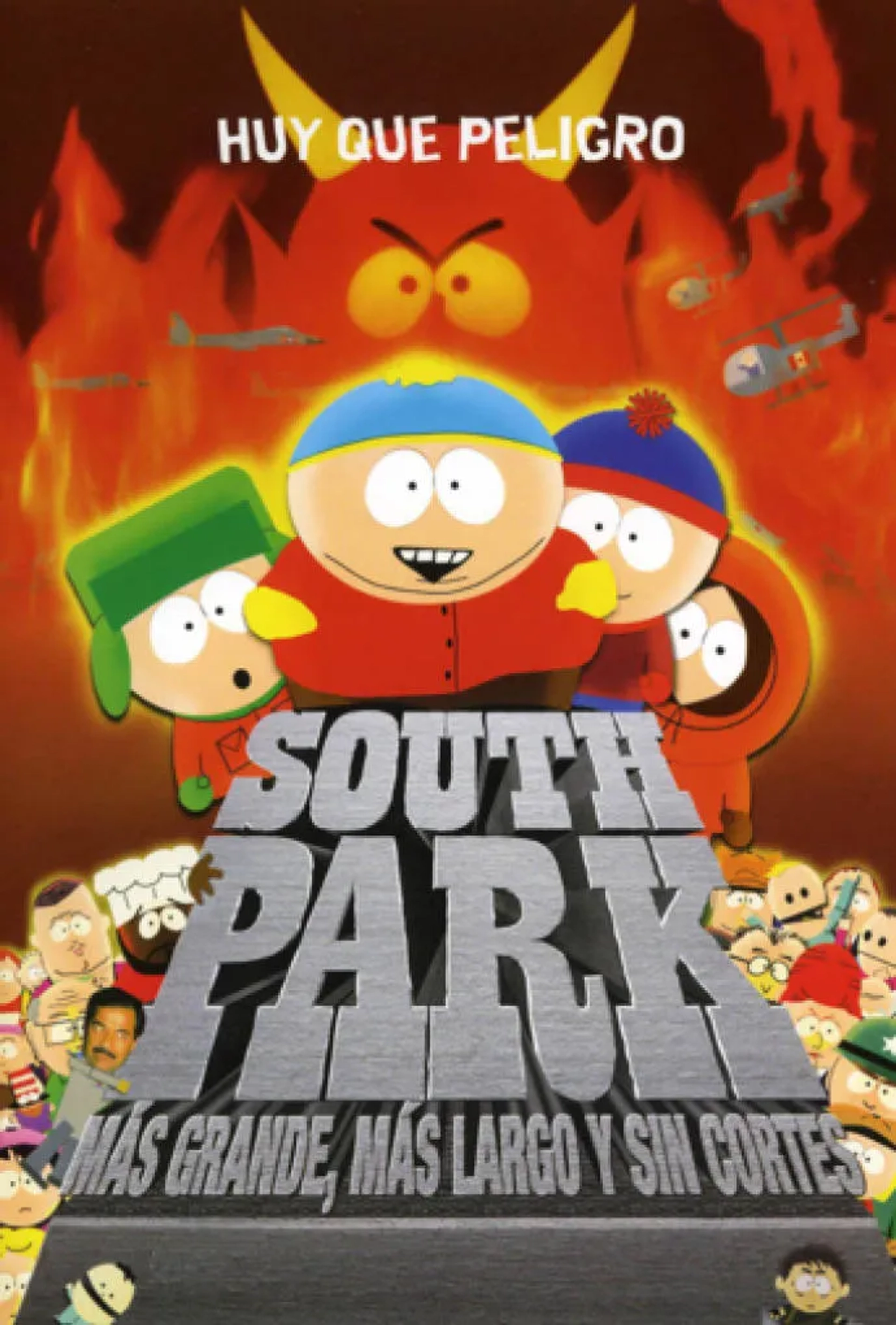 Matt Stone, Isaac Hayes, Trey Parker, Mary Kay Bergman, Franchesca Clifford, Anthony Cross-Thomas, and Jesse Brant Howell in South Park: Bigger, Longer & Uncut (1999)