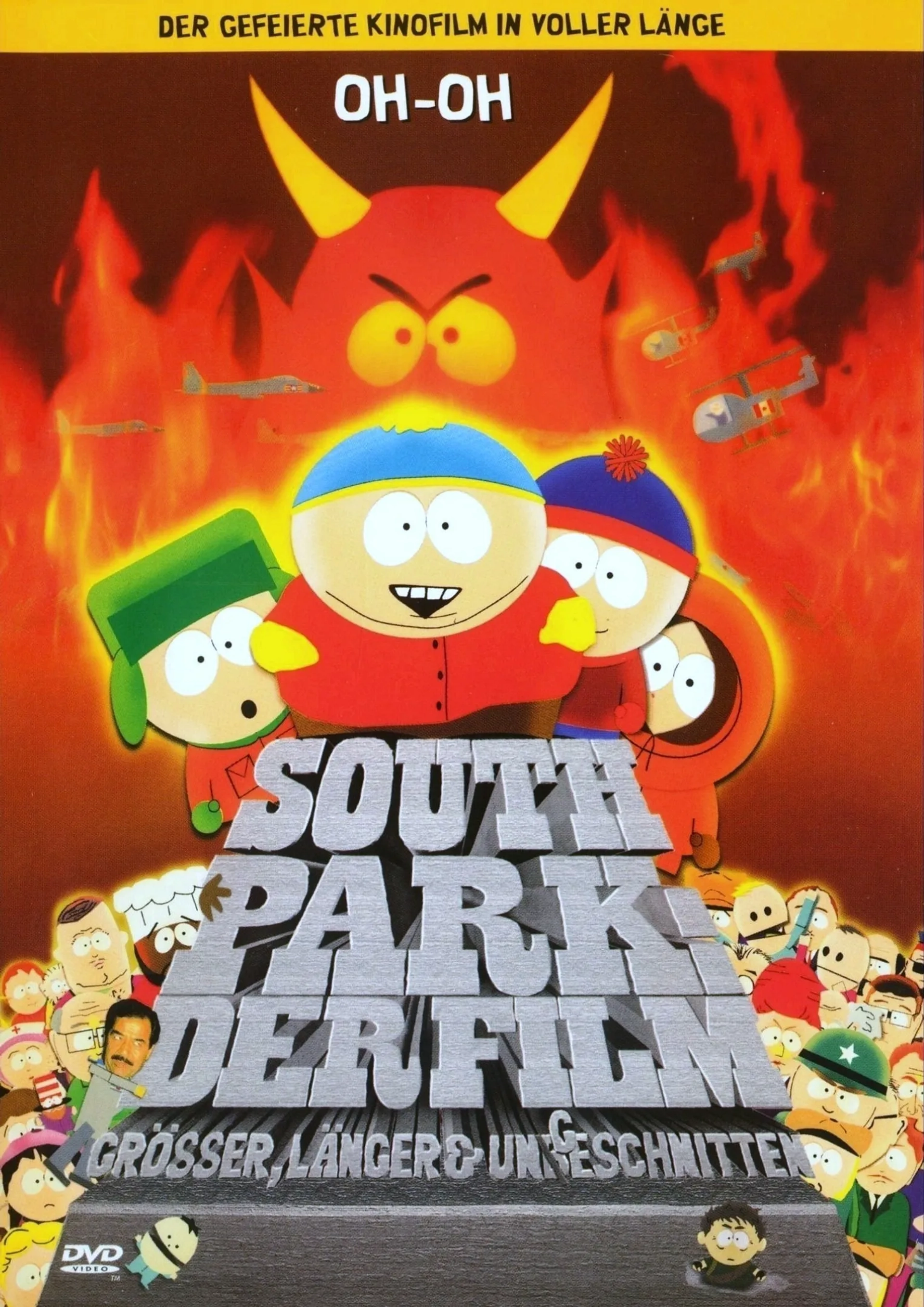 Matt Stone, Isaac Hayes, Trey Parker, Mary Kay Bergman, Franchesca Clifford, Anthony Cross-Thomas, and Jesse Brant Howell in South Park: Bigger, Longer & Uncut (1999)