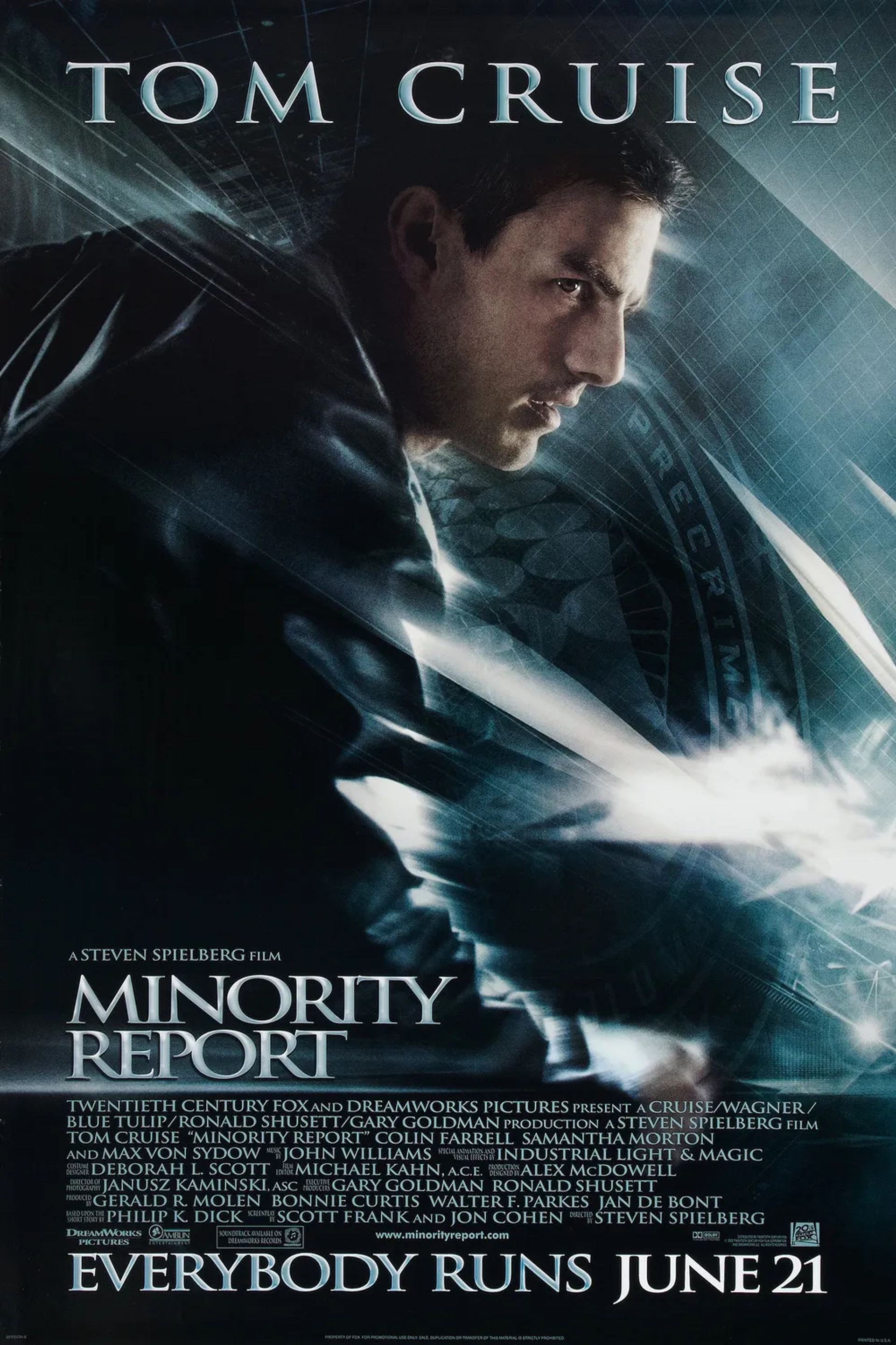 Tom Cruise in Minority Report (2002)