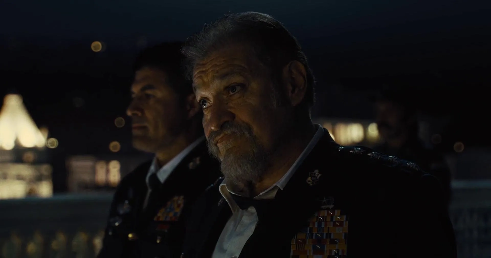 Gerardo Davila and Joaquín Cosio in The Suicide Squad (2021)