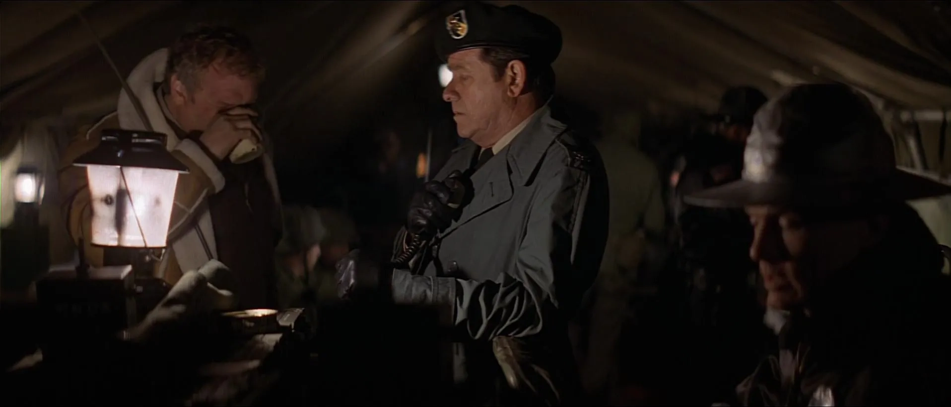 Richard Crenna and Brian Dennehy in First Blood (1982)