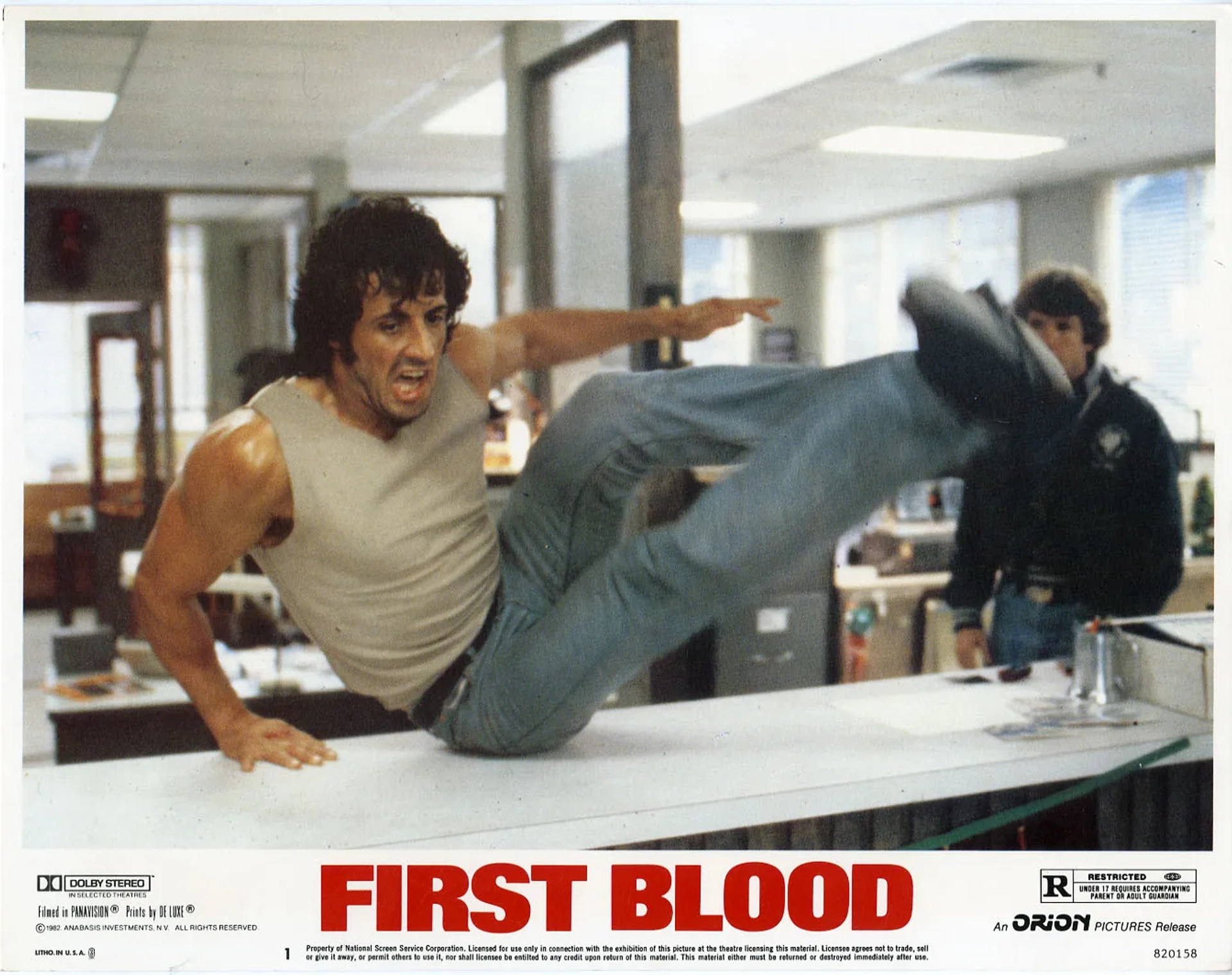 Sylvester Stallone in First Blood (1982)