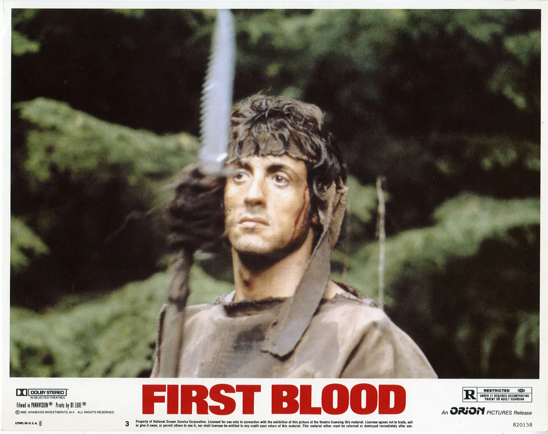 Sylvester Stallone in First Blood (1982)