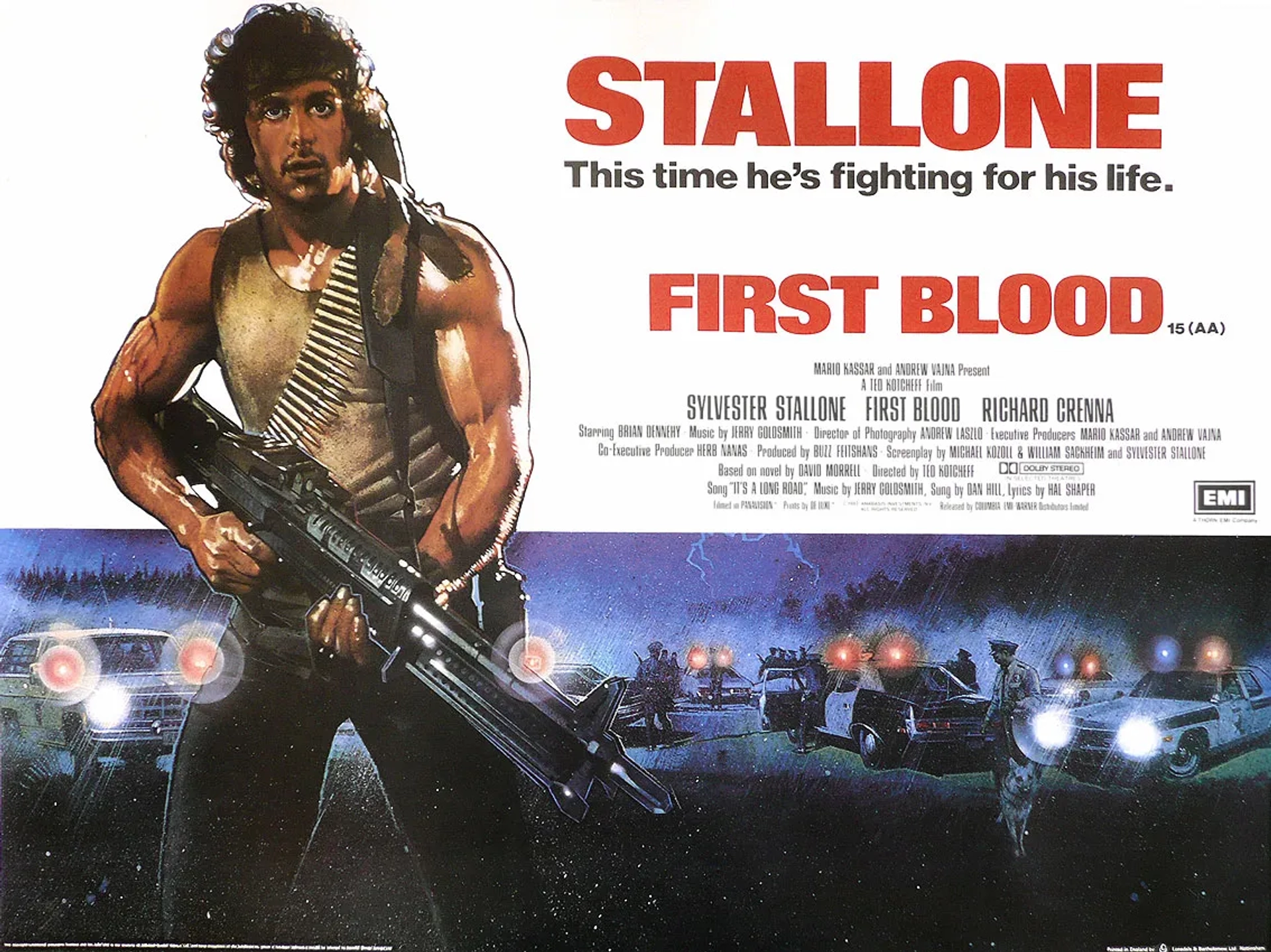 Sylvester Stallone in First Blood (1982)