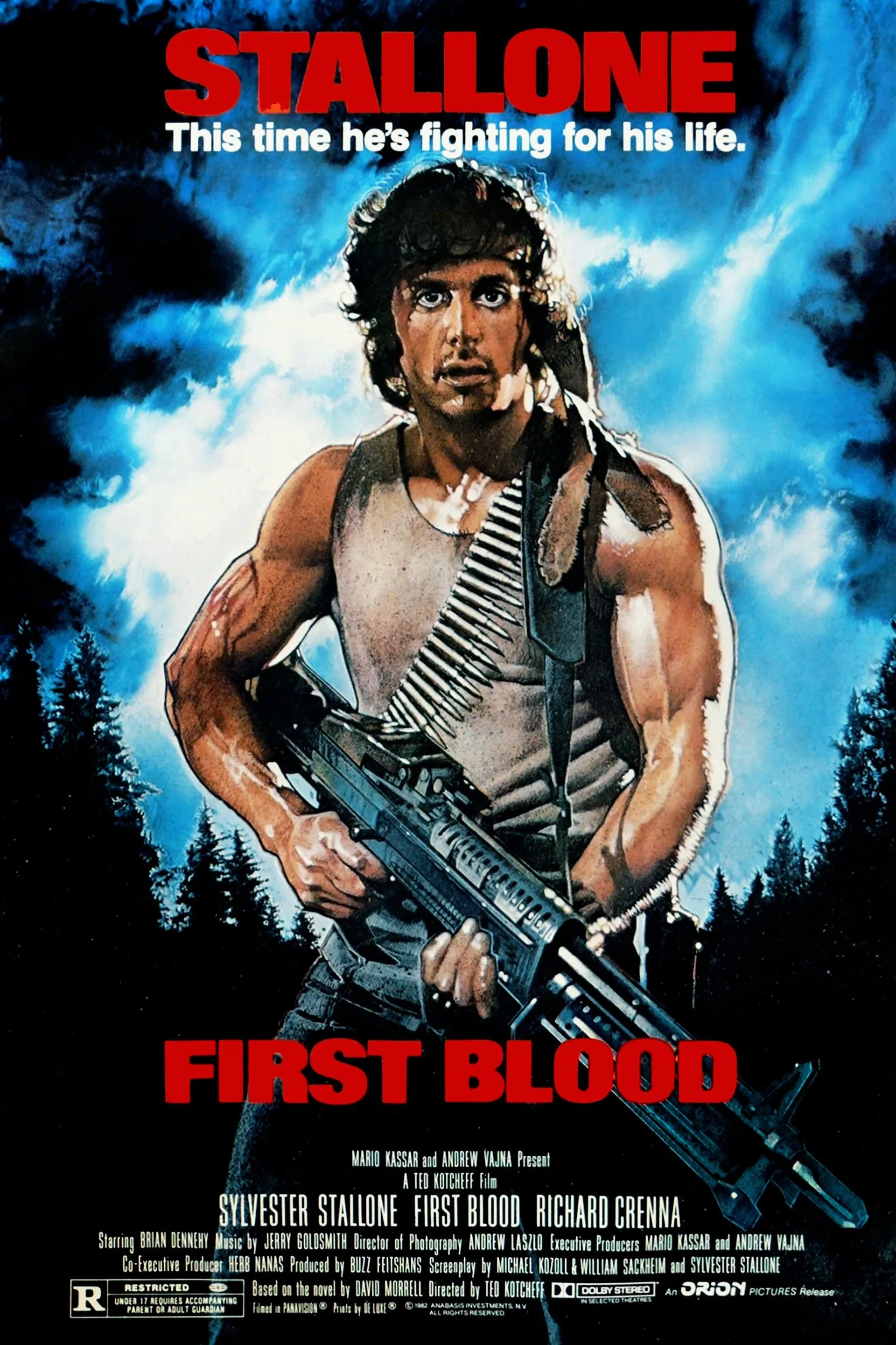 Sylvester Stallone in First Blood (1982)