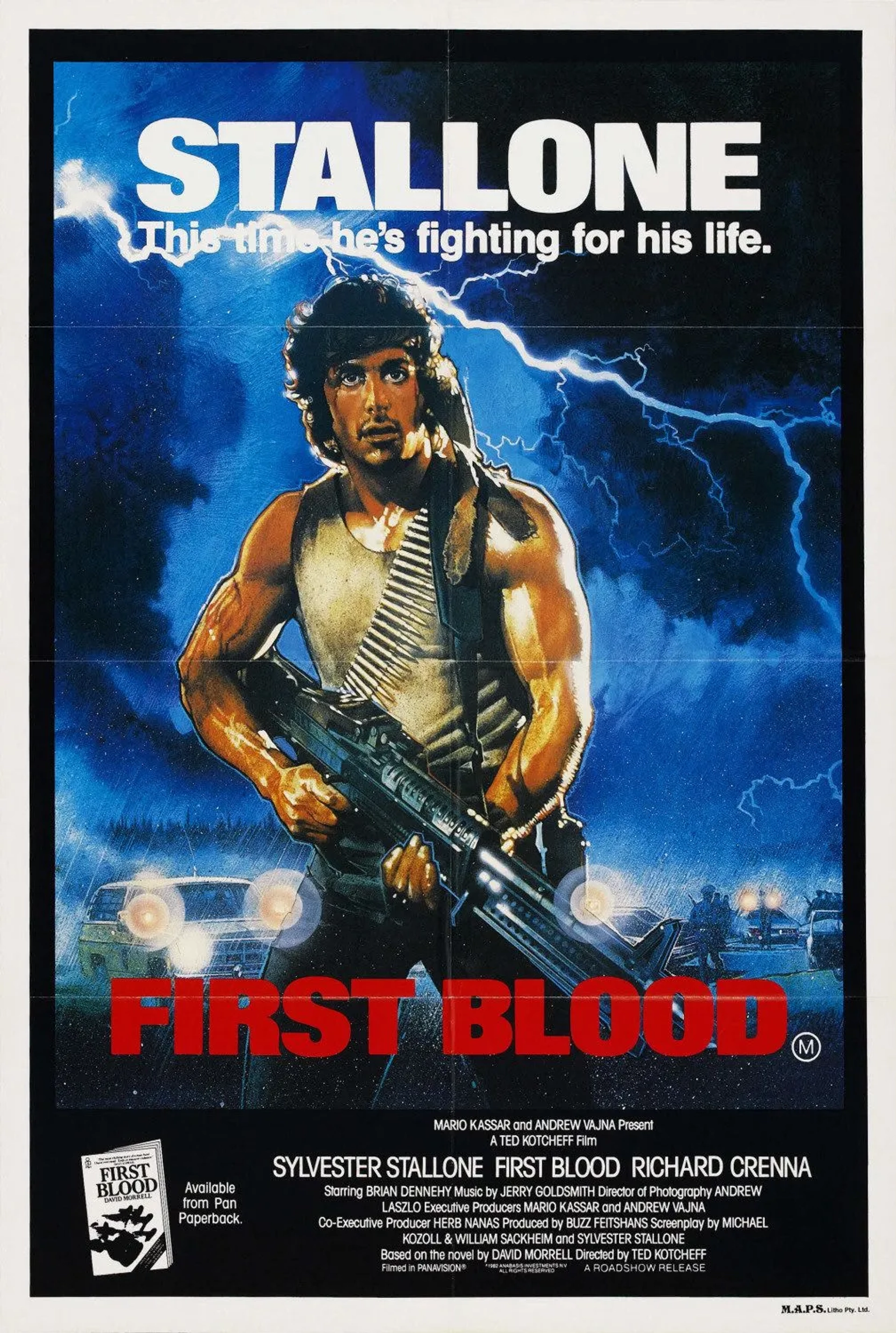 Sylvester Stallone in First Blood (1982)