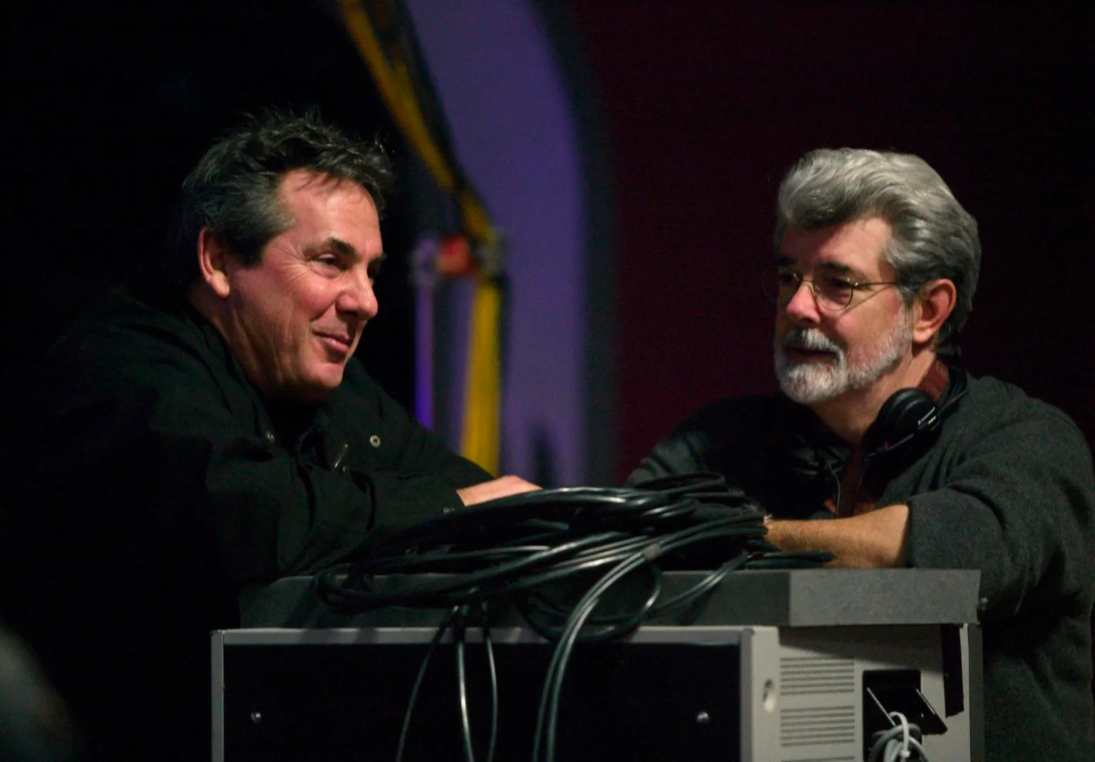George Lucas and Rick McCallum in Star Wars: Episode III - Revenge of the Sith (2005)