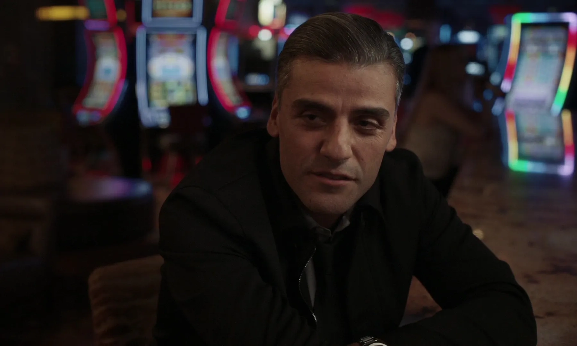 Oscar Isaac in The Card Counter (2021)