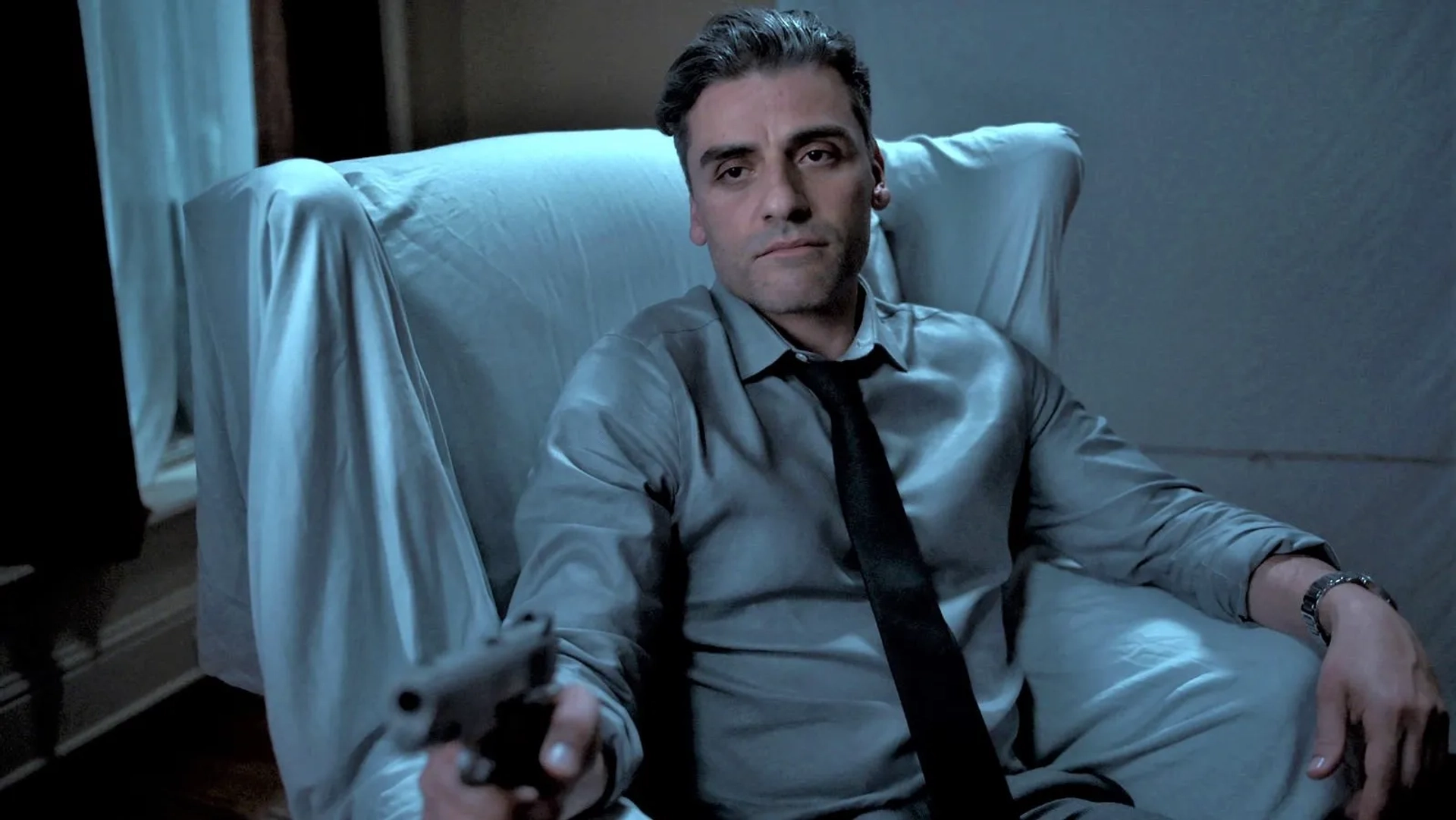 Oscar Isaac in The Card Counter (2021)