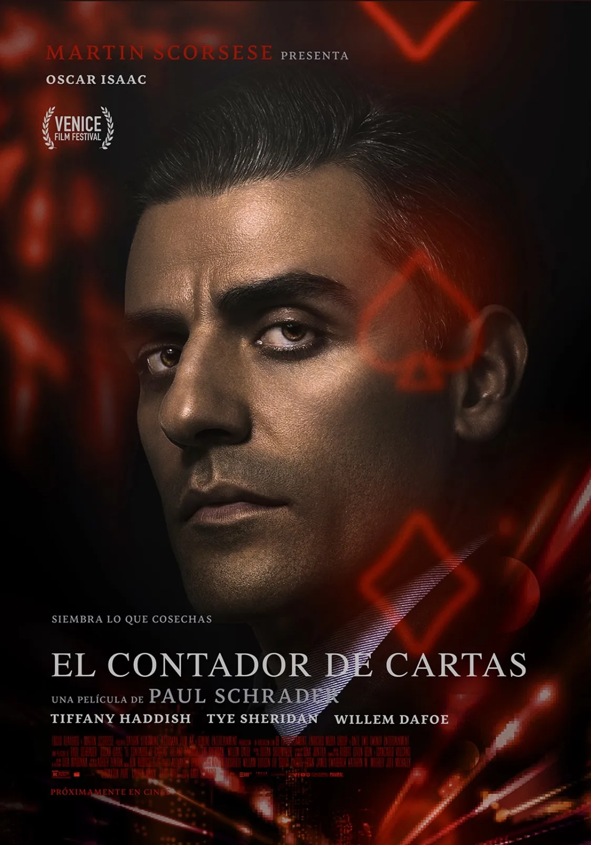 Oscar Isaac in The Card Counter (2021)