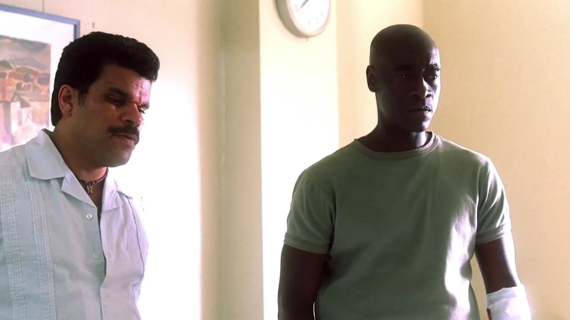 Don Cheadle and Luis Guzmán in Traffic (2000)