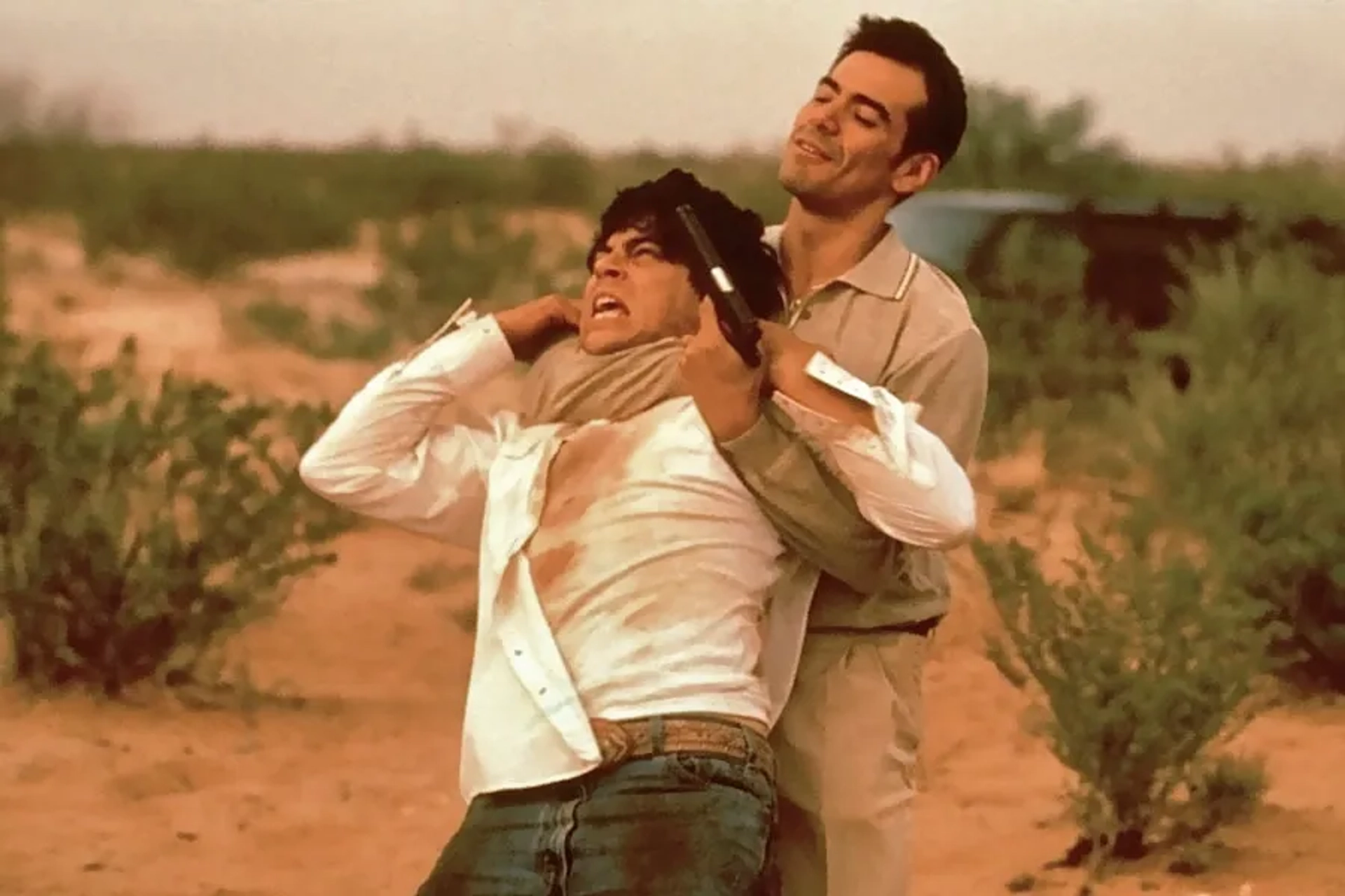 "Traffic" Benicio Del Toro and Jose Yenque