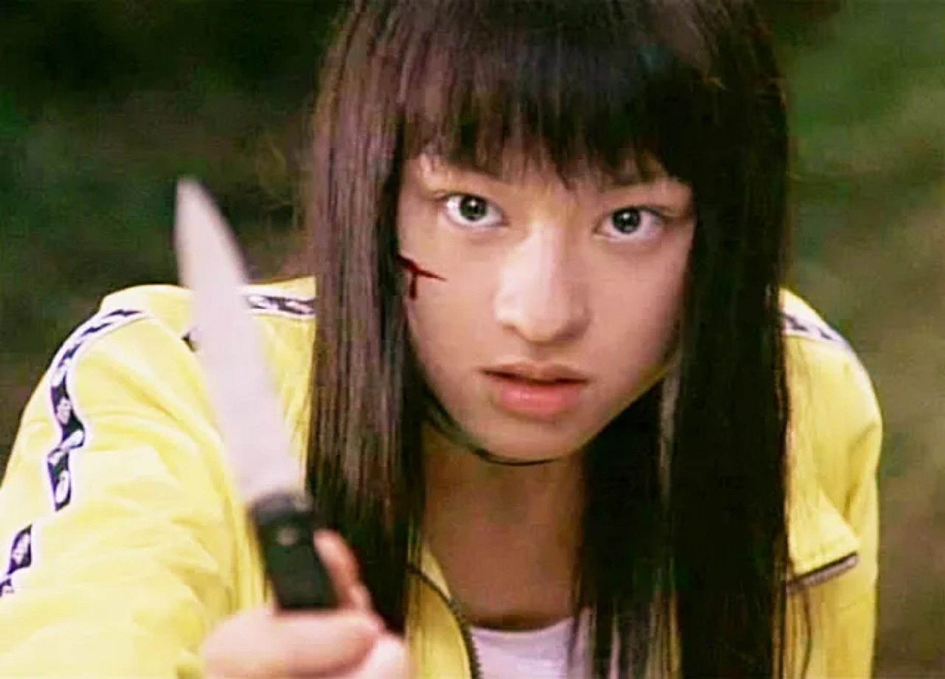 Chiaki Kuriyama in Battle Royale (2000)