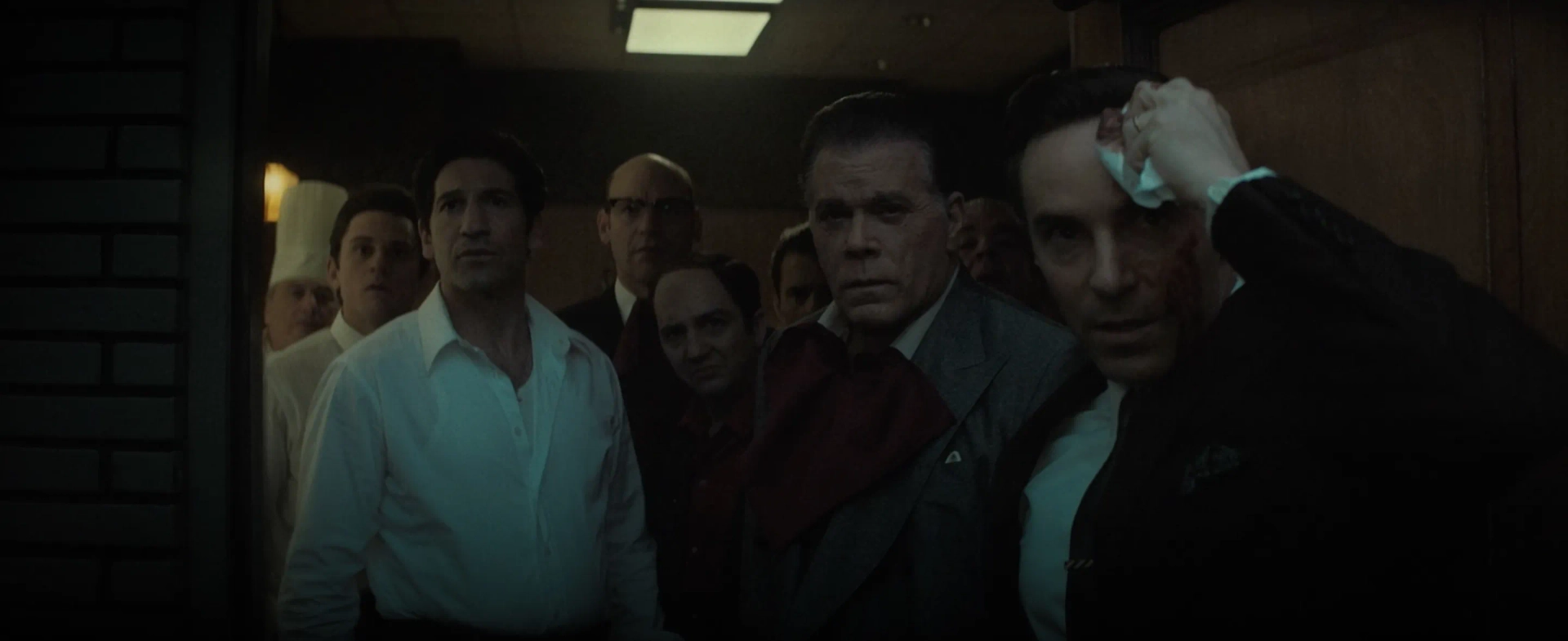 Ray Liotta, Alessandro Nivola, Corey Stoll, Jon Bernthal, John Magaro, and Billy Magnussen in The Many Saints of Newark (2021)