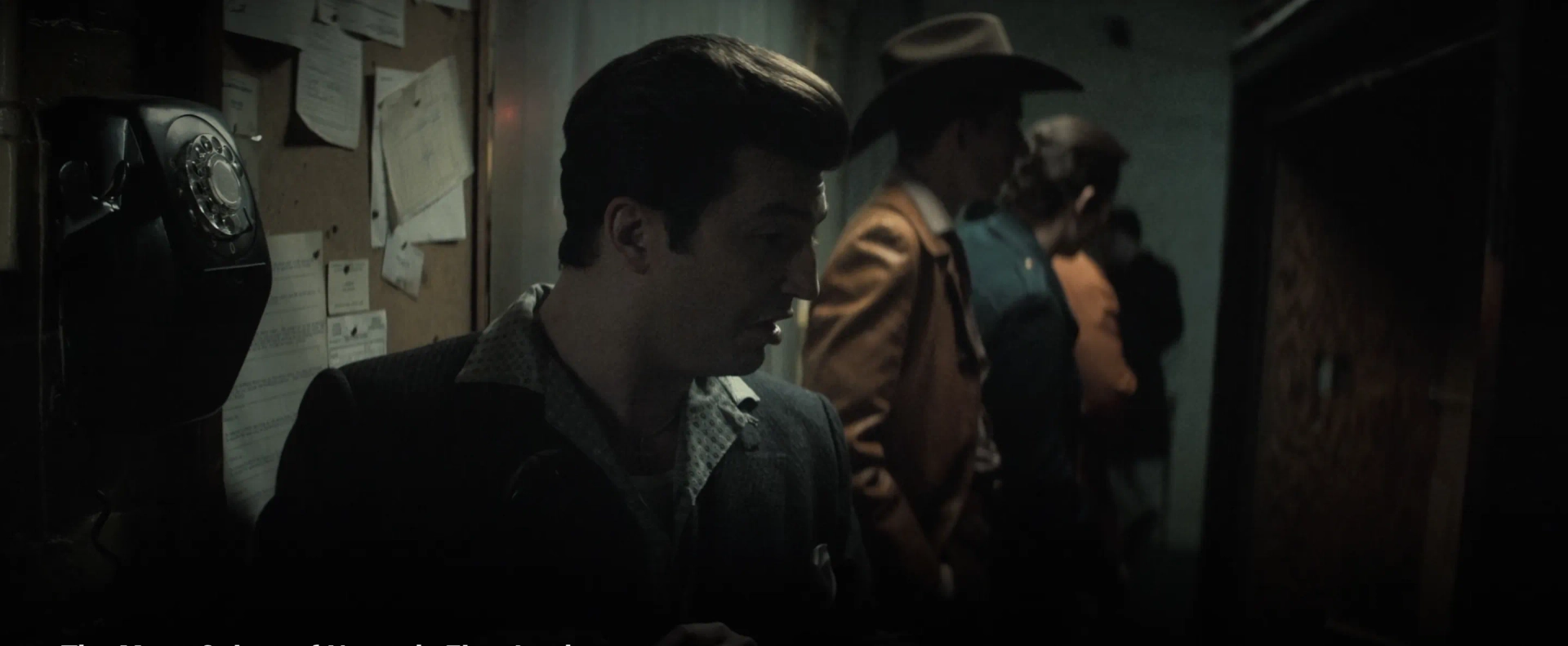 Samson Moeakiola, John Magaro, Billy Magnussen, and Spenser Granese in The Many Saints of Newark (2021)