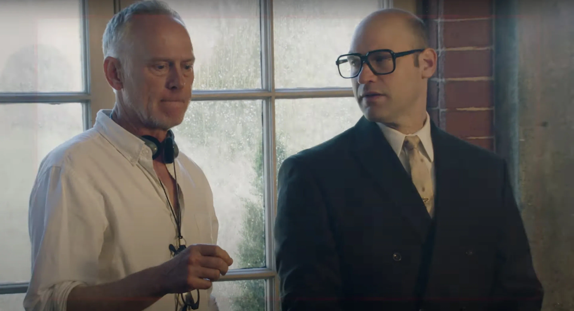 Alan Taylor and Corey Stoll in The Many Saints of Newark (2021)