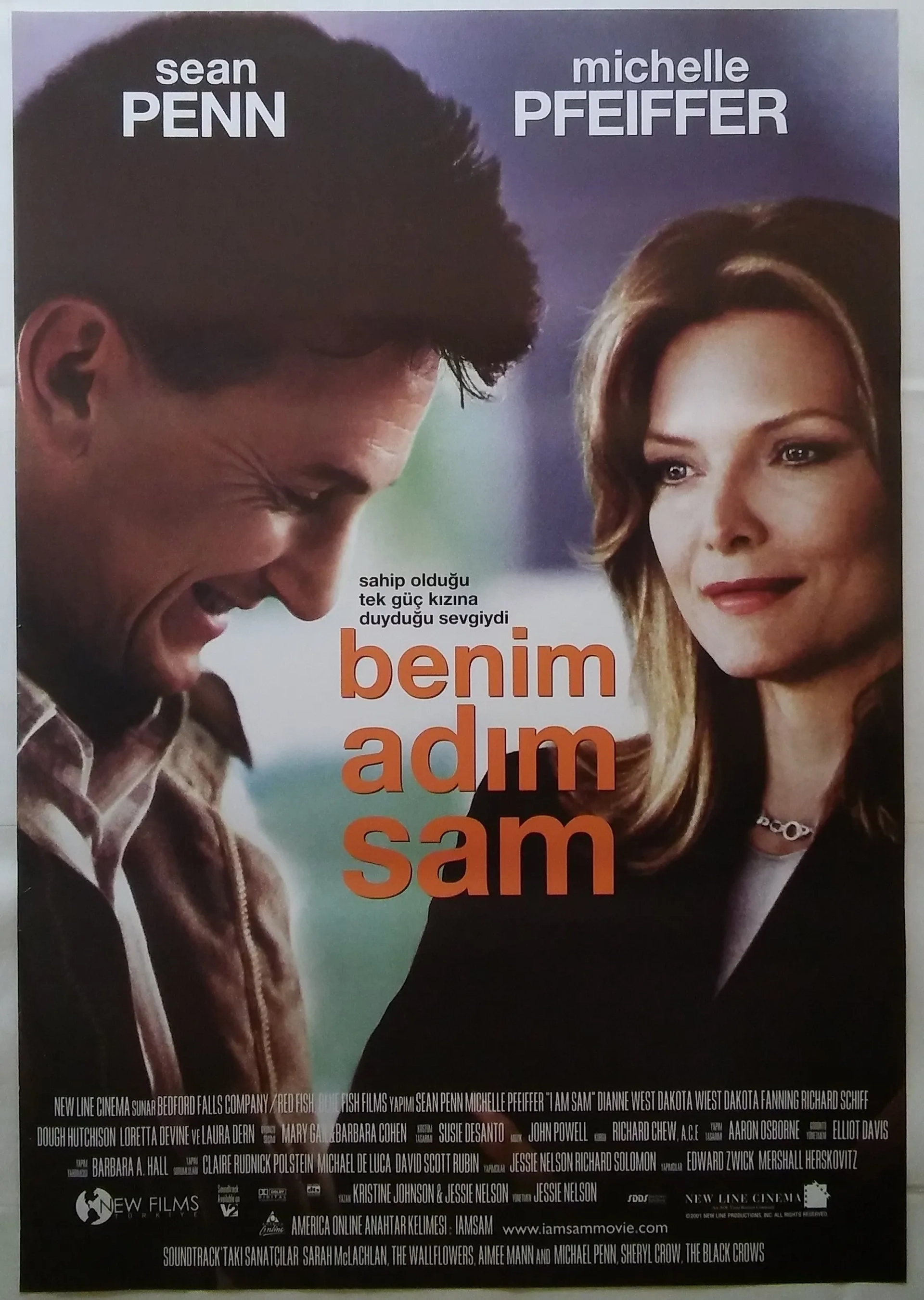 Michelle Pfeiffer and Sean Penn in I Am Sam (2001)