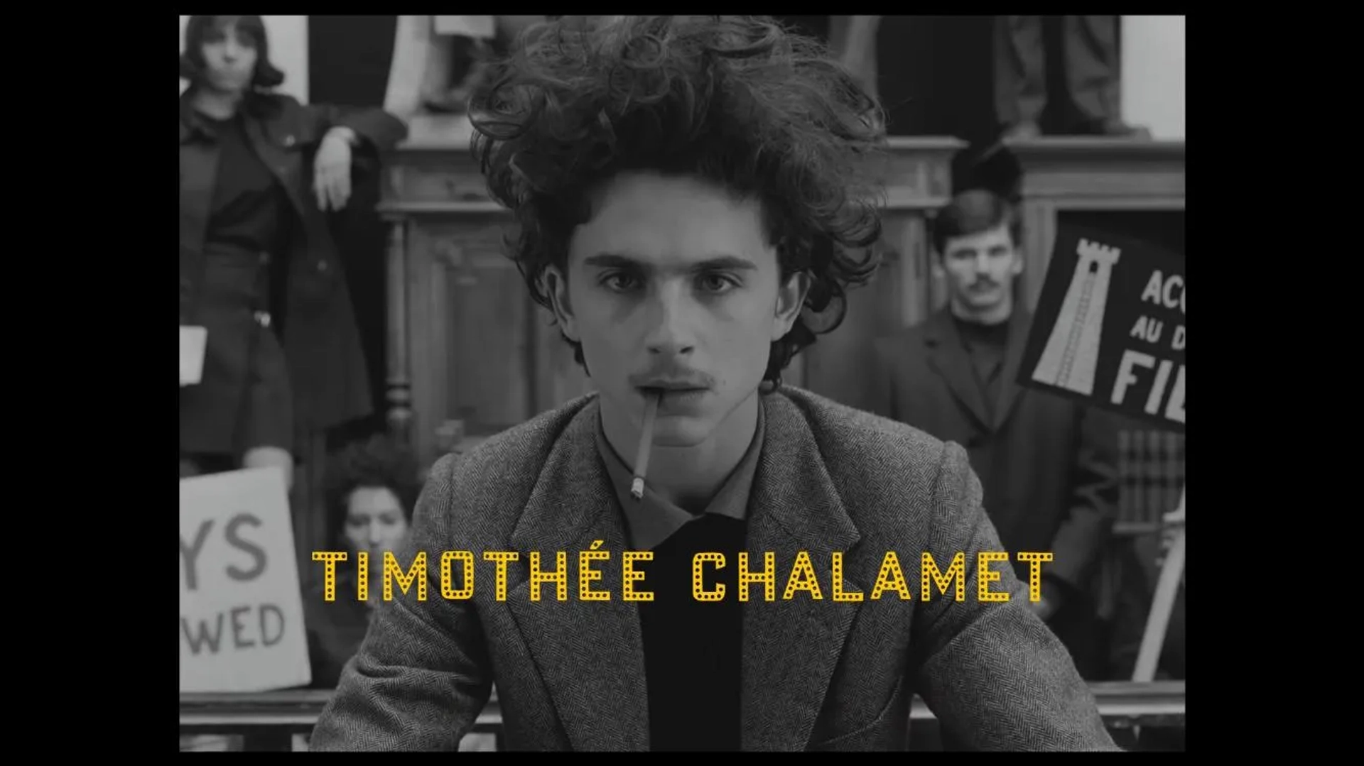 Timothée Chalamet in The French Dispatch (2021)