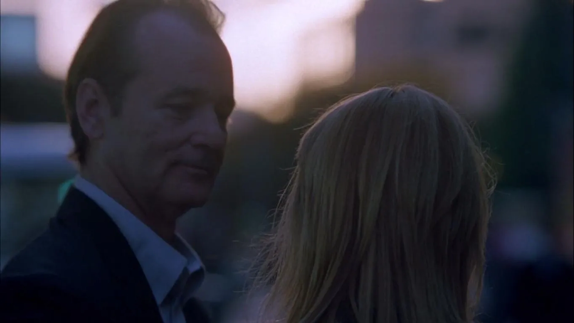 Bill Murray and Scarlett Johansson in Lost in Translation (2003)