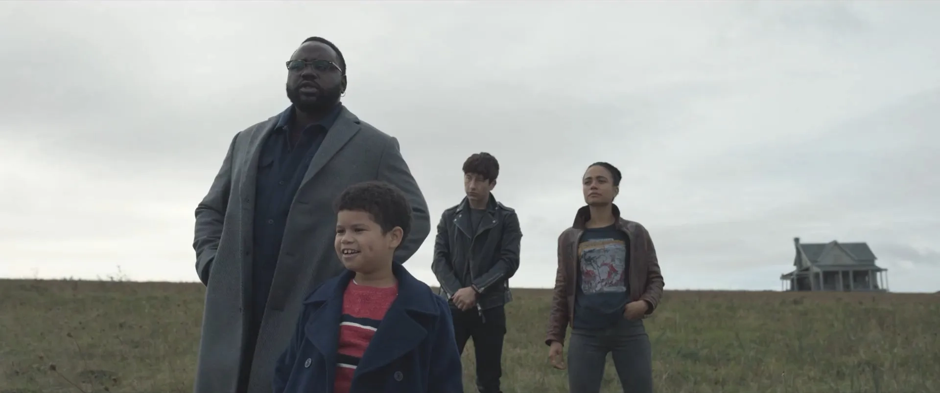 Esai Daniel Cross, Brian Tyree Henry, Lauren Ridloff, and Barry Keoghan in Eternals (2021)