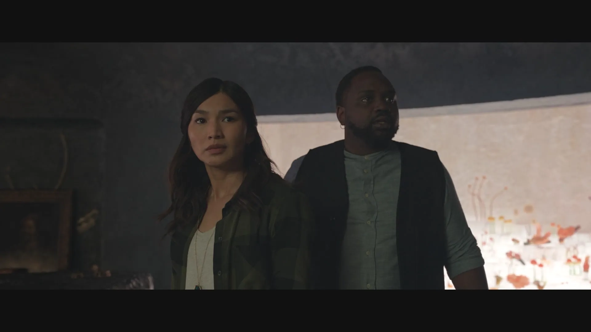 Gemma Chan and Brian Tyree Henry in Eternals (2021)