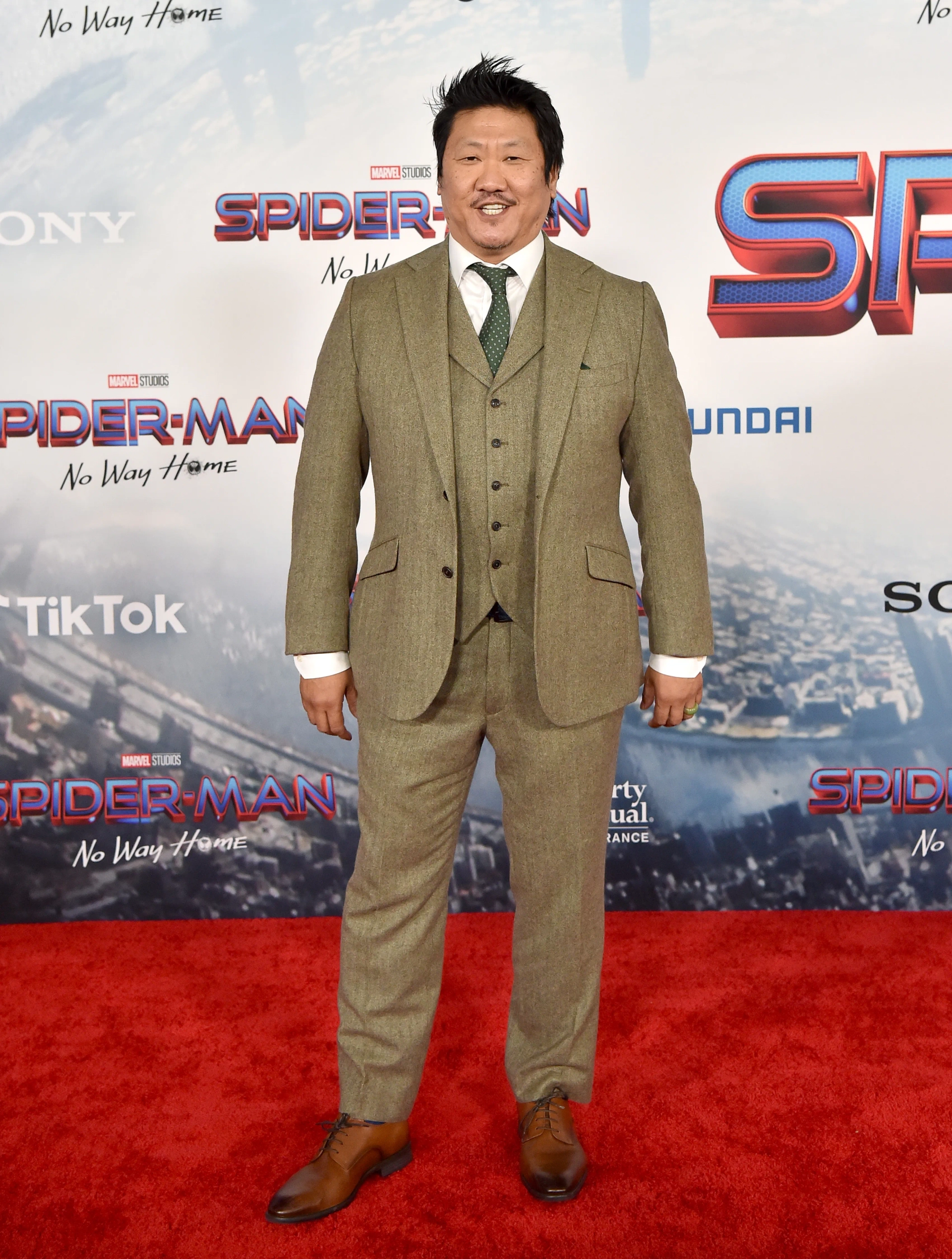 Benedict Wong at an event for Spider-Man: No Way Home (2021)