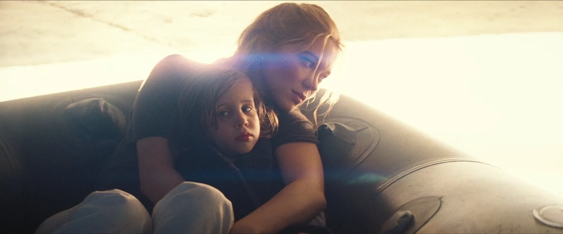 Lisa-Dorah Sonnet and Léa Seydoux in No Time to Die (2021)