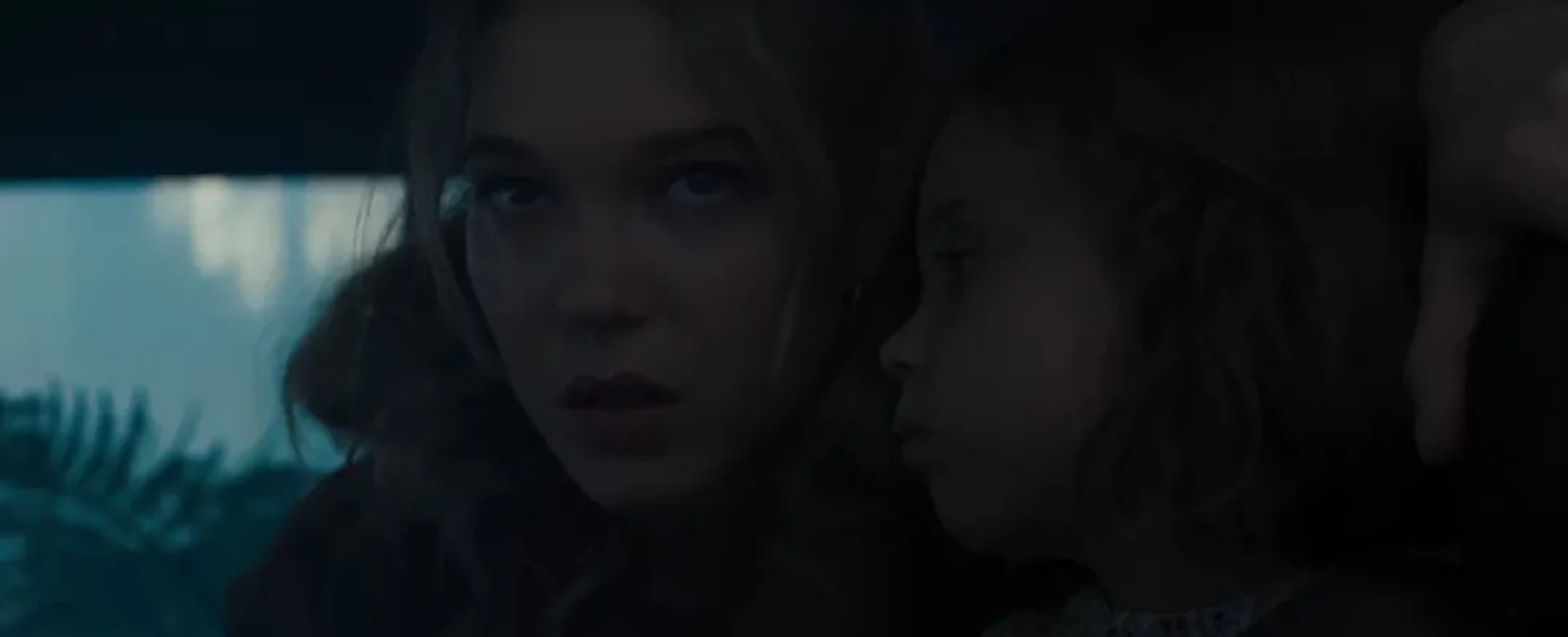 Lisa-Dorah Sonnet and Léa Seydoux in No Time to Die (2021)