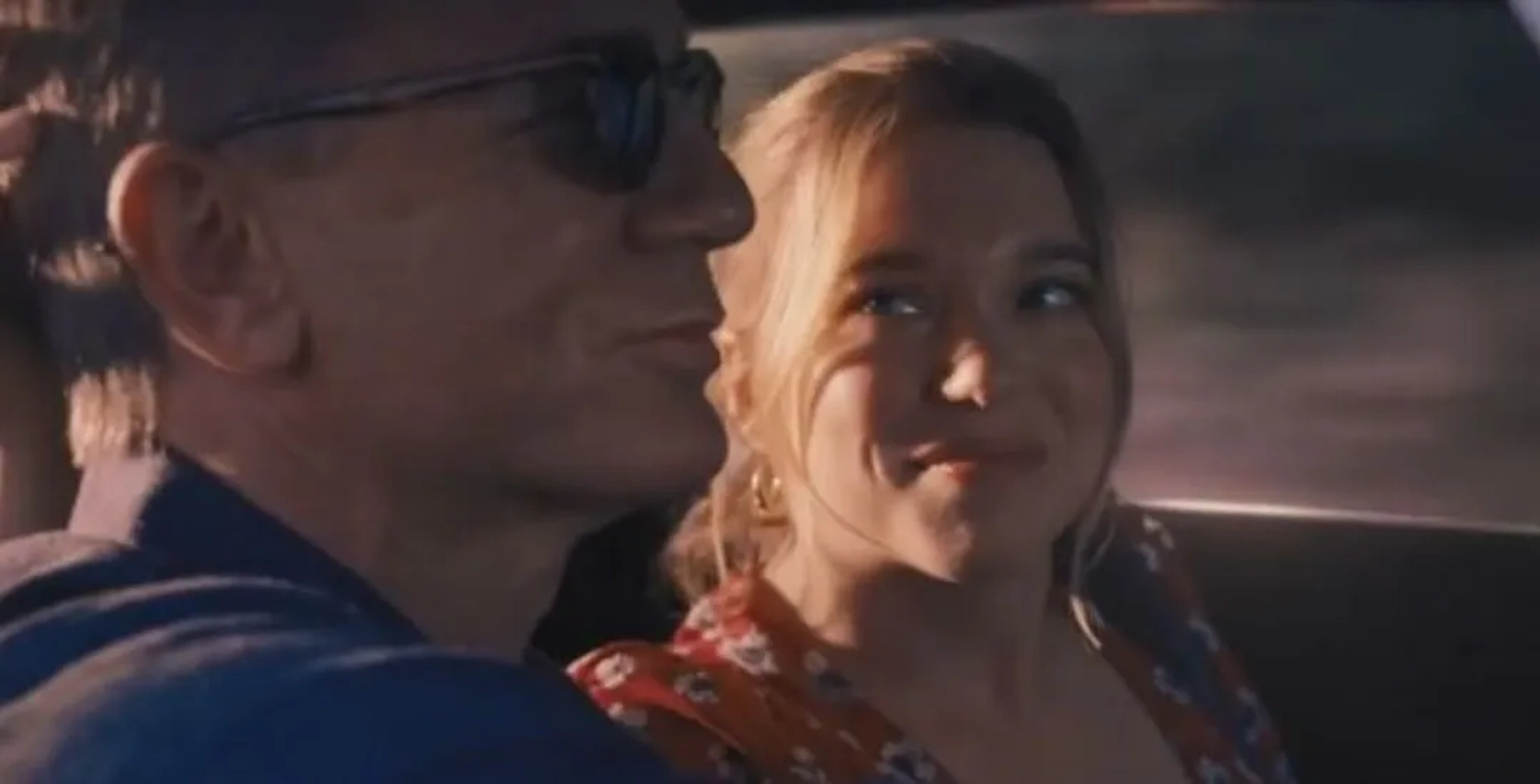 Daniel Craig and Léa Seydoux in No Time to Die (2021)