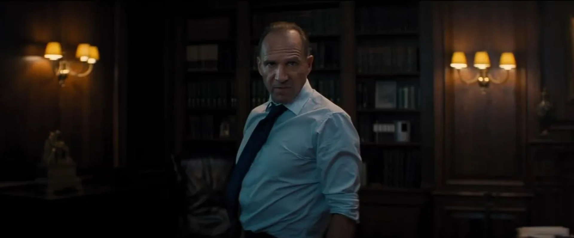 Ralph Fiennes in No Time to Die (2021)