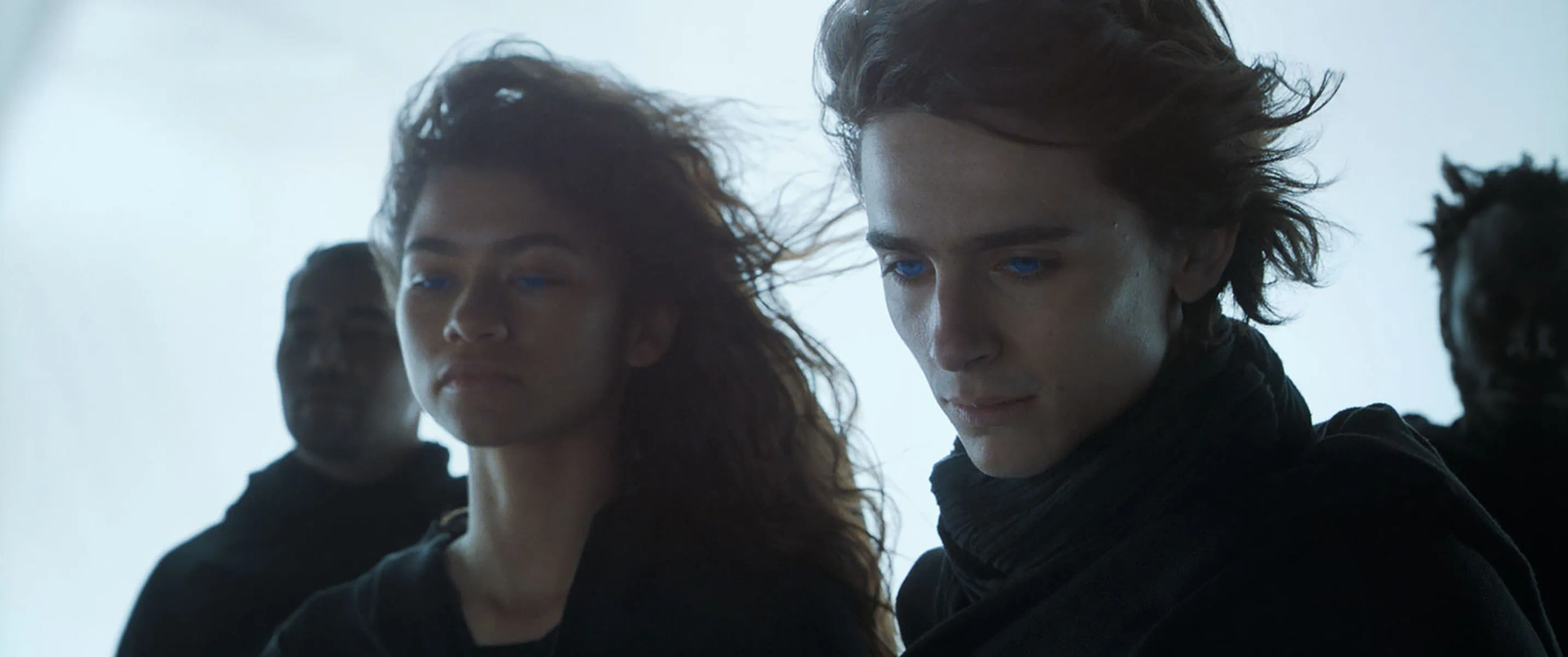 Timothée Chalamet and Zendaya in Dune (2021)