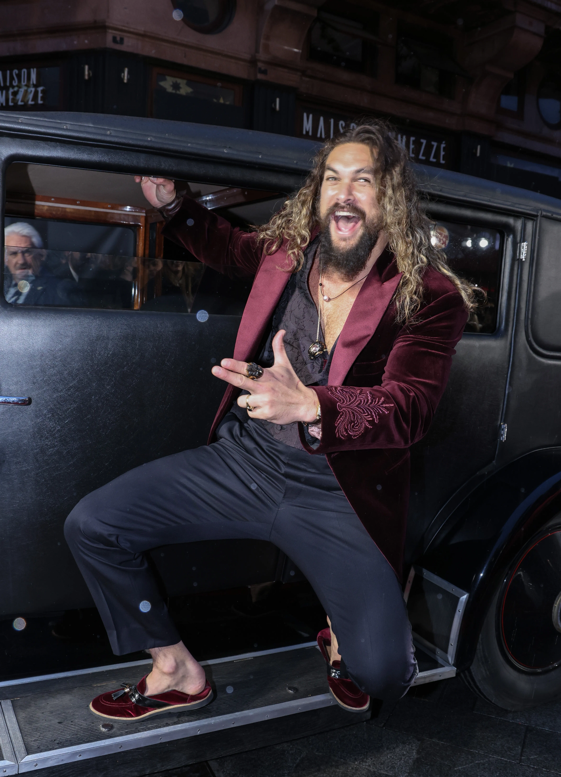 Jason Momoa at an event for Dune (2021)