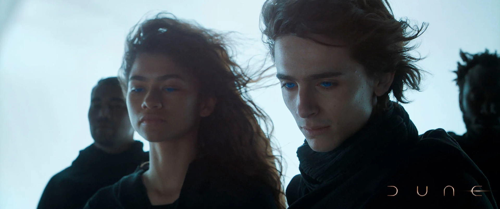 Timothée Chalamet and Zendaya in Dune (2021)