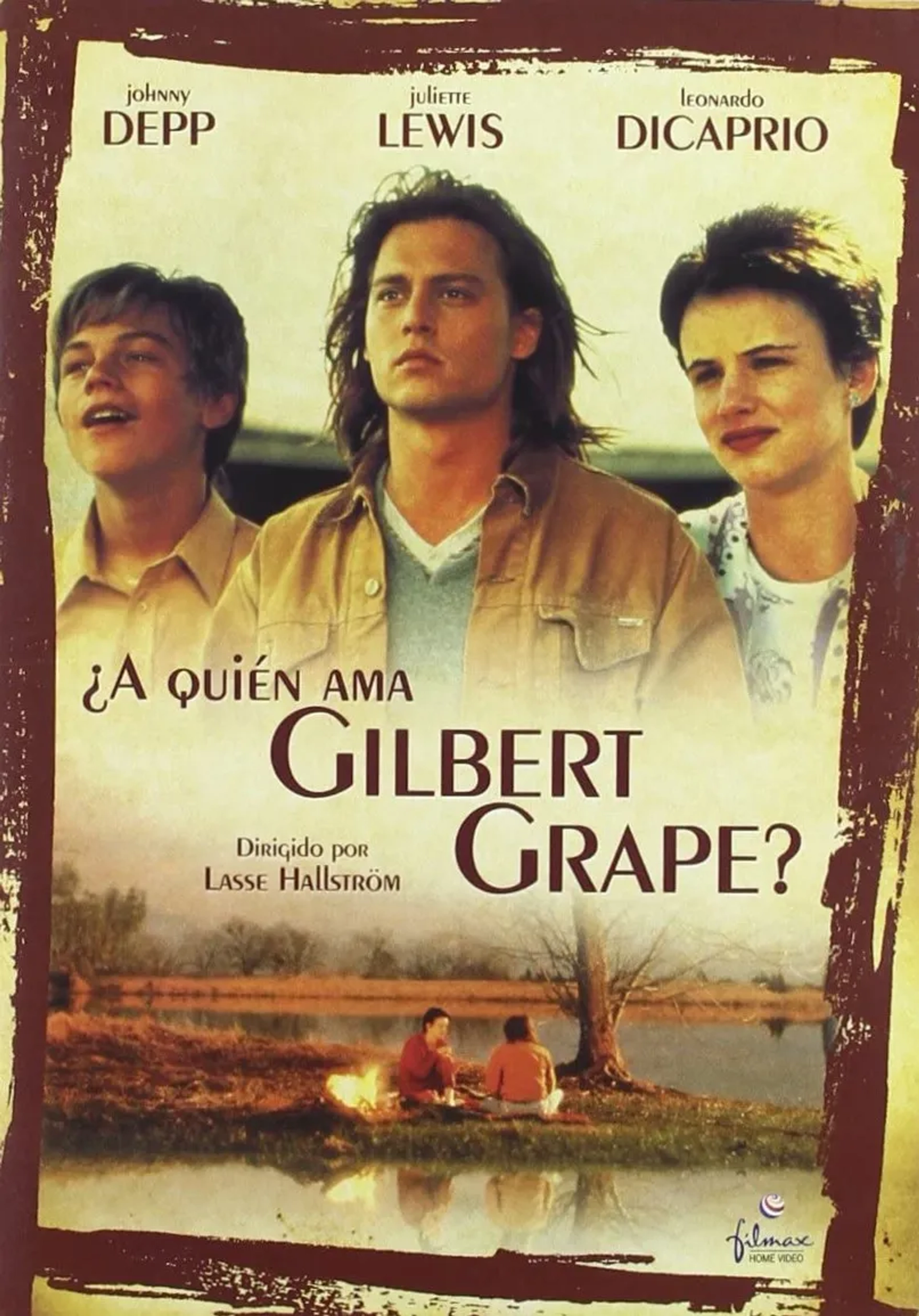 Johnny Depp, Leonardo DiCaprio, and Juliette Lewis in What's Eating Gilbert Grape (1993)