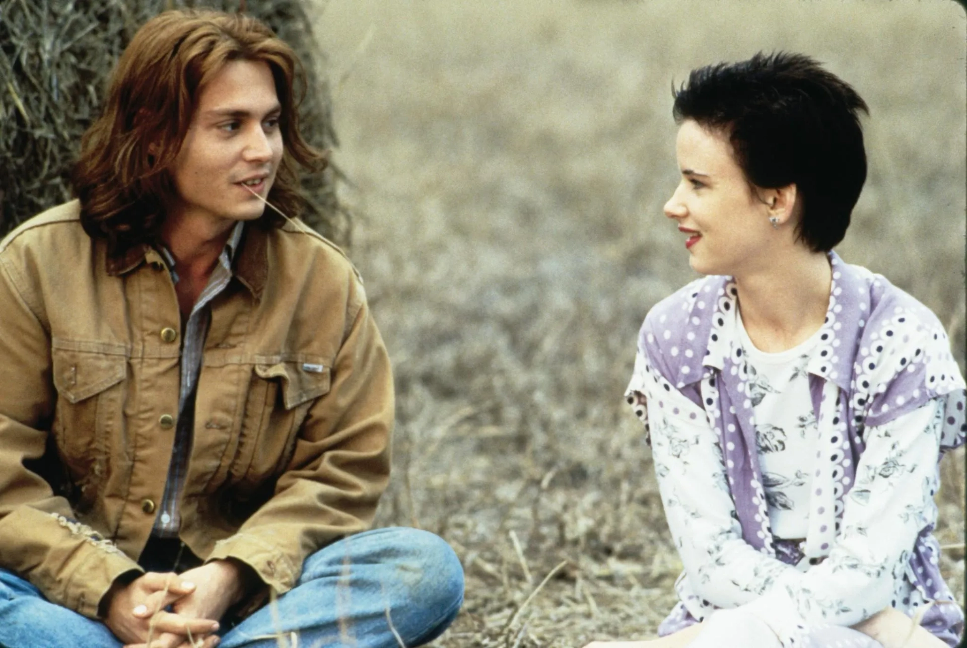 Johnny Depp and Juliette Lewis in What's Eating Gilbert Grape (1993)