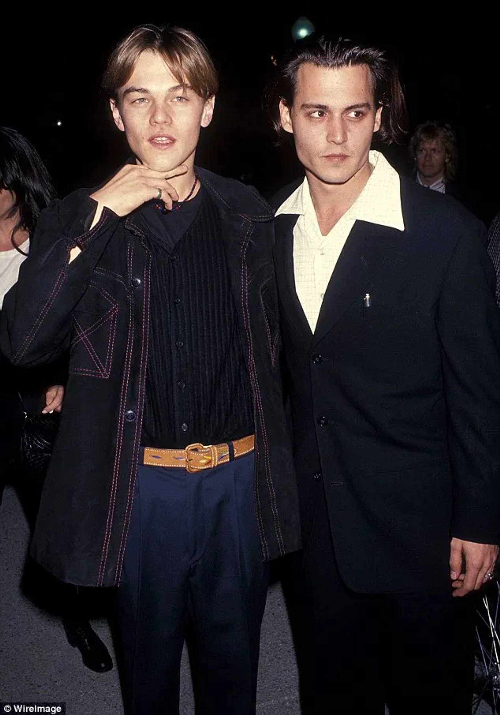 Johnny Depp and Leonardo DiCaprio in What's Eating Gilbert Grape (1993)