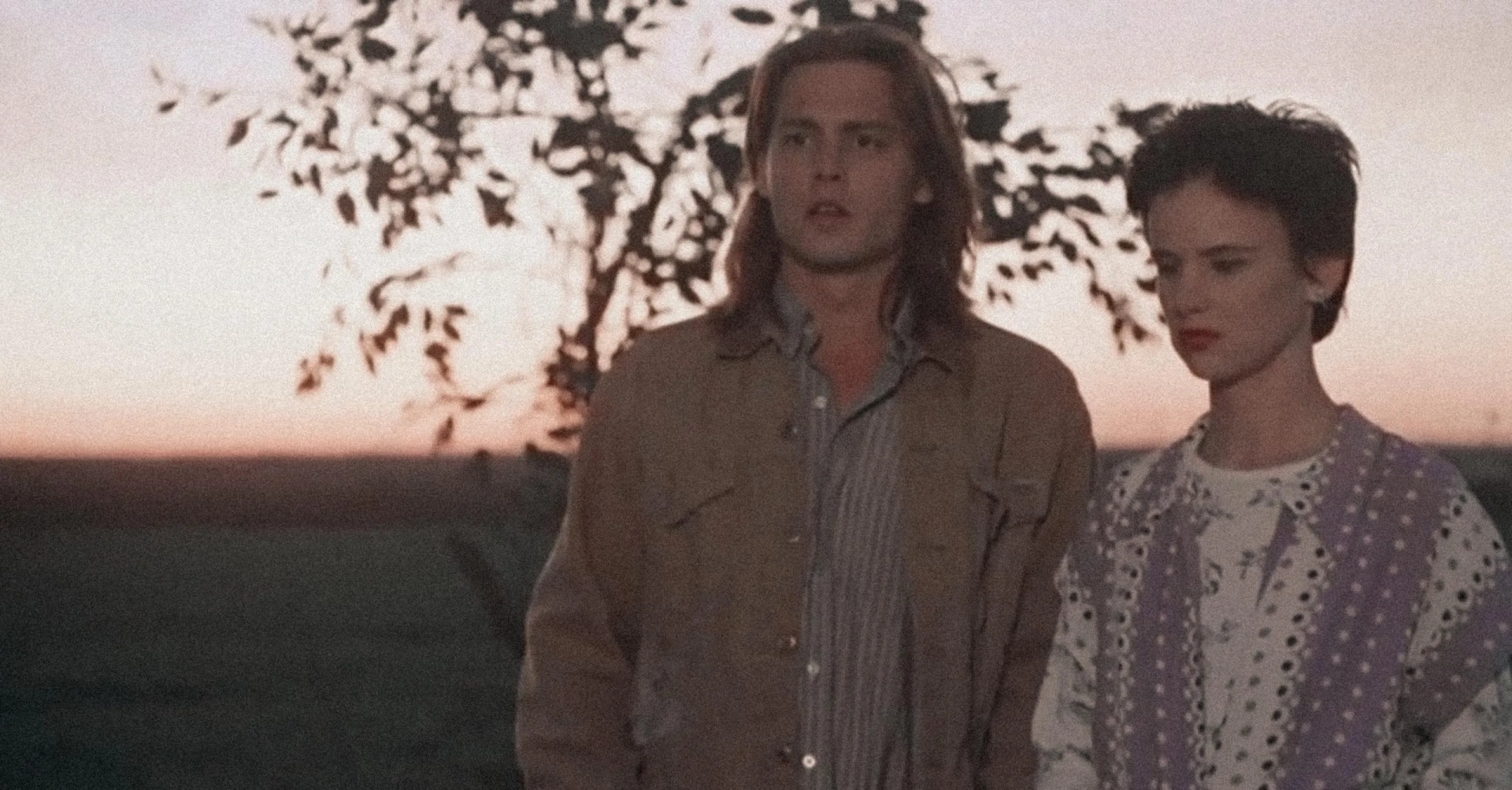 Johnny Depp and Juliette Lewis in What's Eating Gilbert Grape (1993)