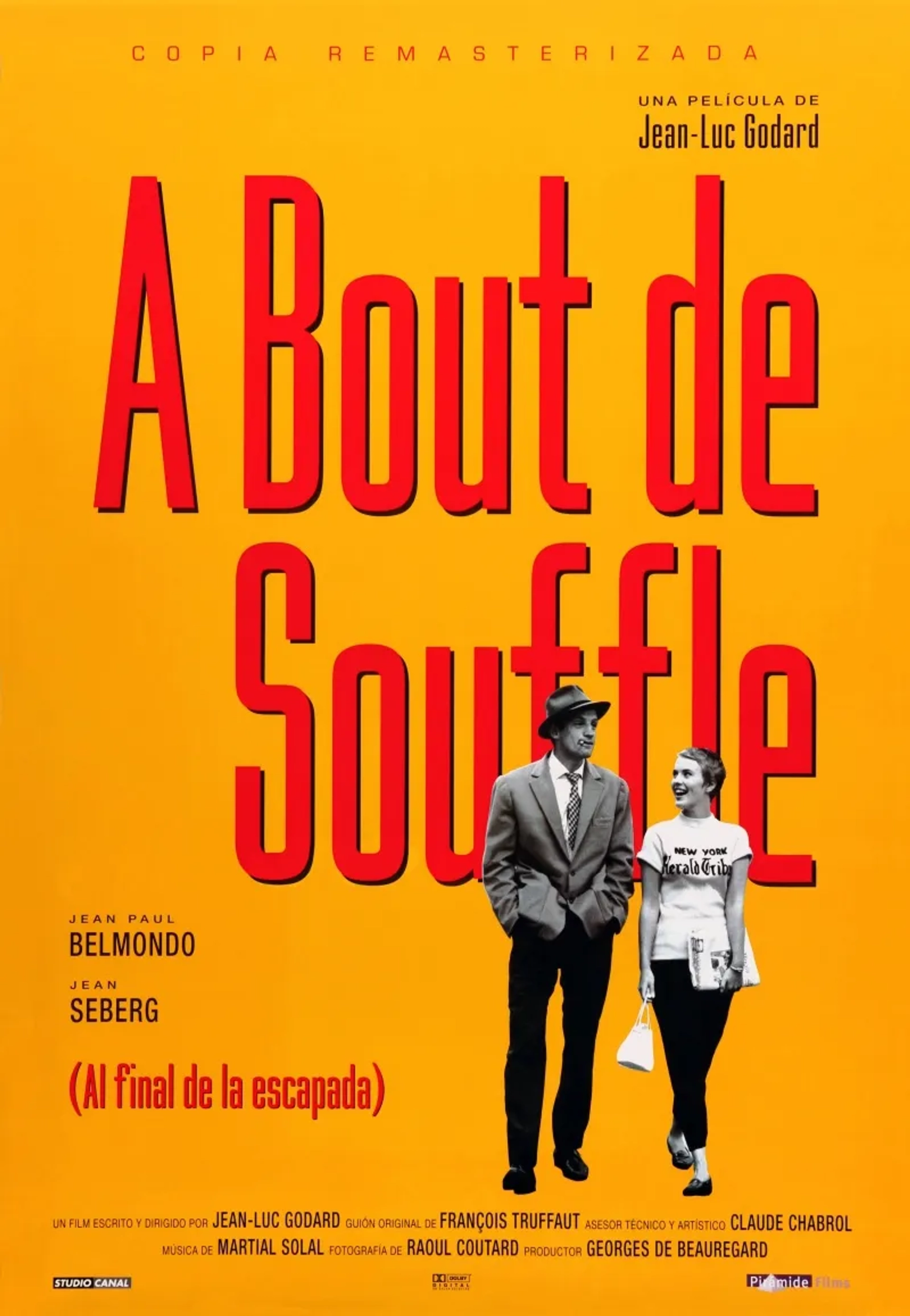 Jean-Paul Belmondo and Jean Seberg in Breathless (1960)