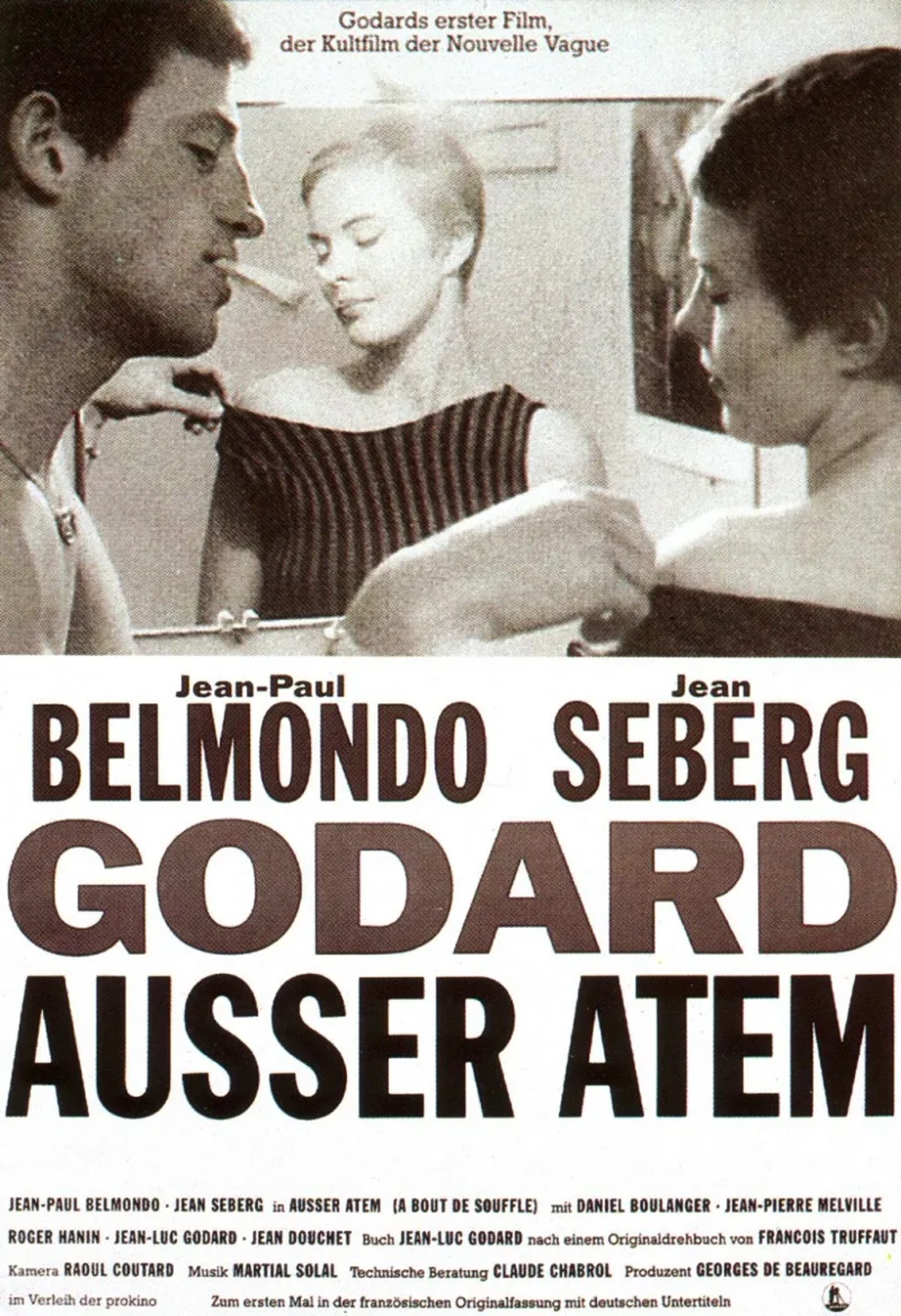 Jean-Paul Belmondo and Jean Seberg in Breathless (1960)