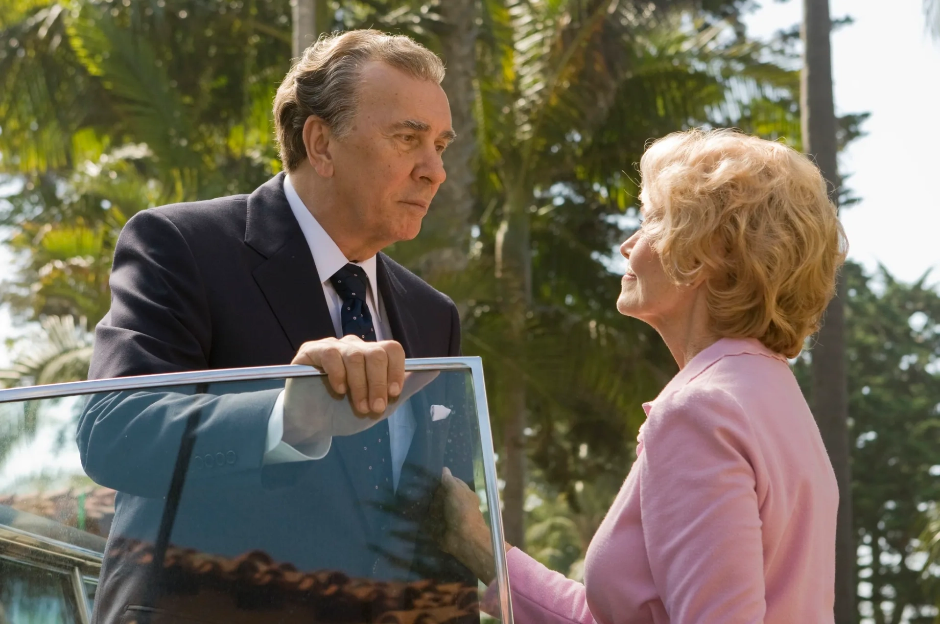 Frank Langella and Patty McCormack in Frost/Nixon (2008)